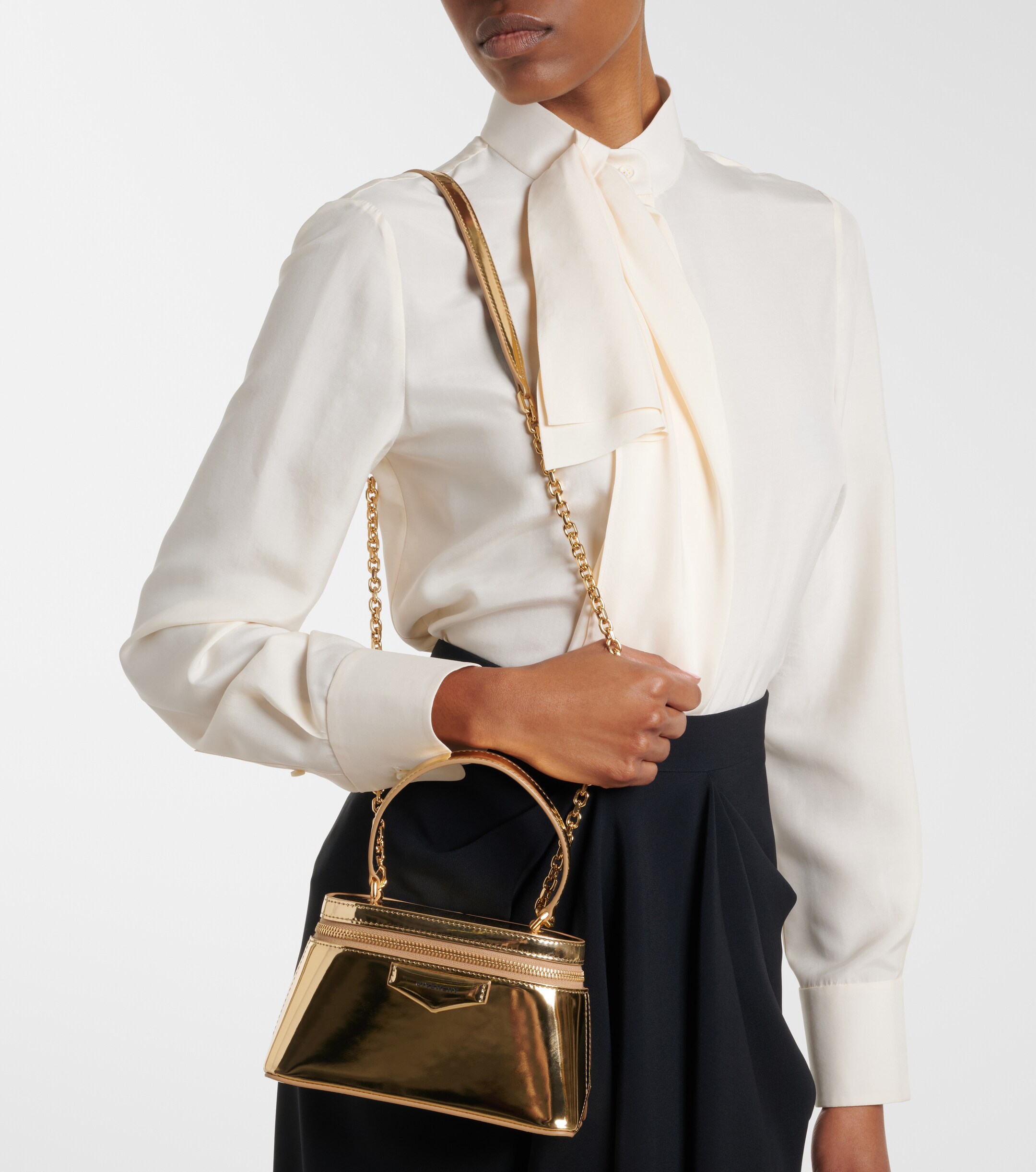 Givenchy Antigona mirrored leather vanity bag