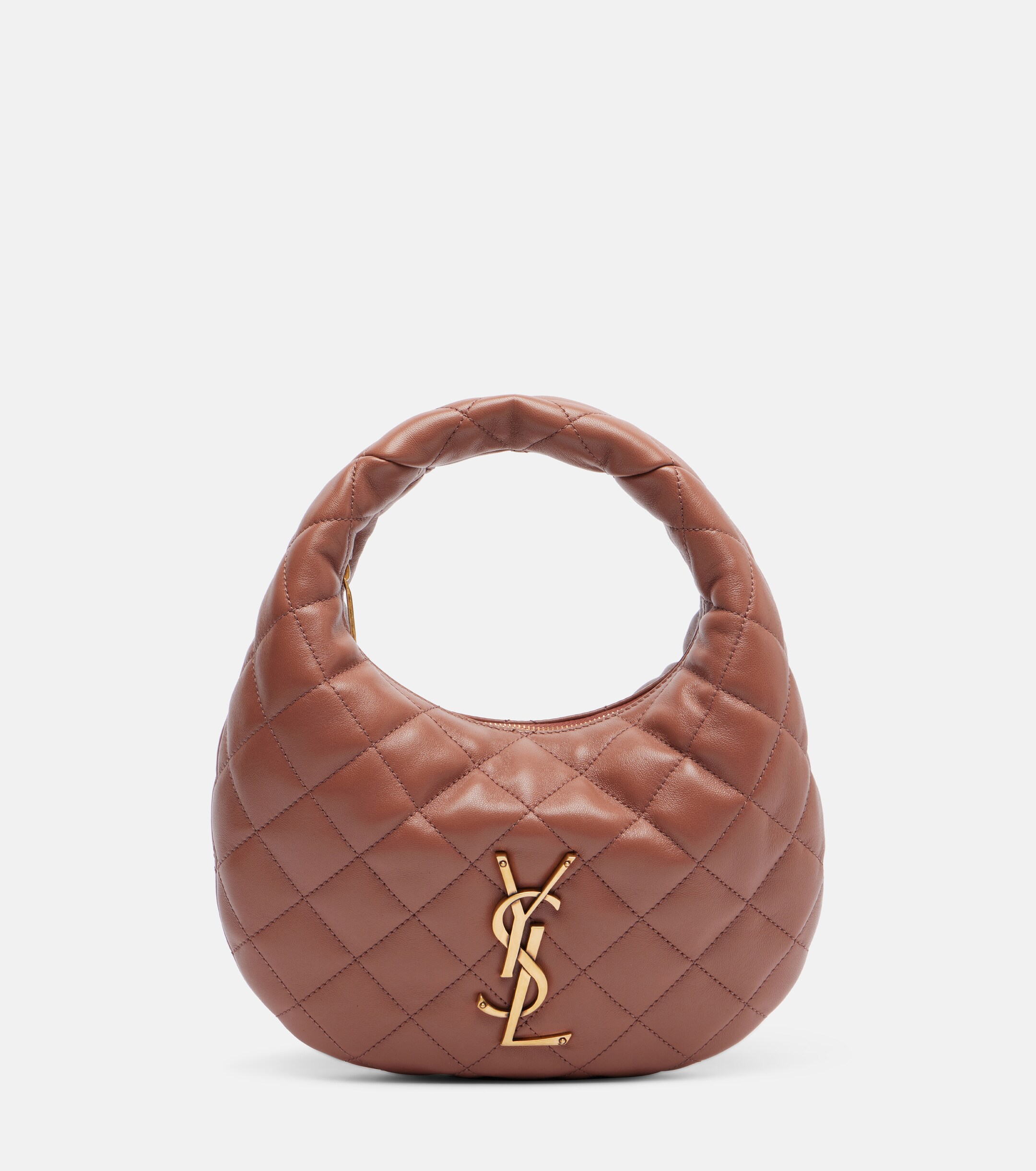Saint Laurent Icarino Baby quilted leather top-handle bag
