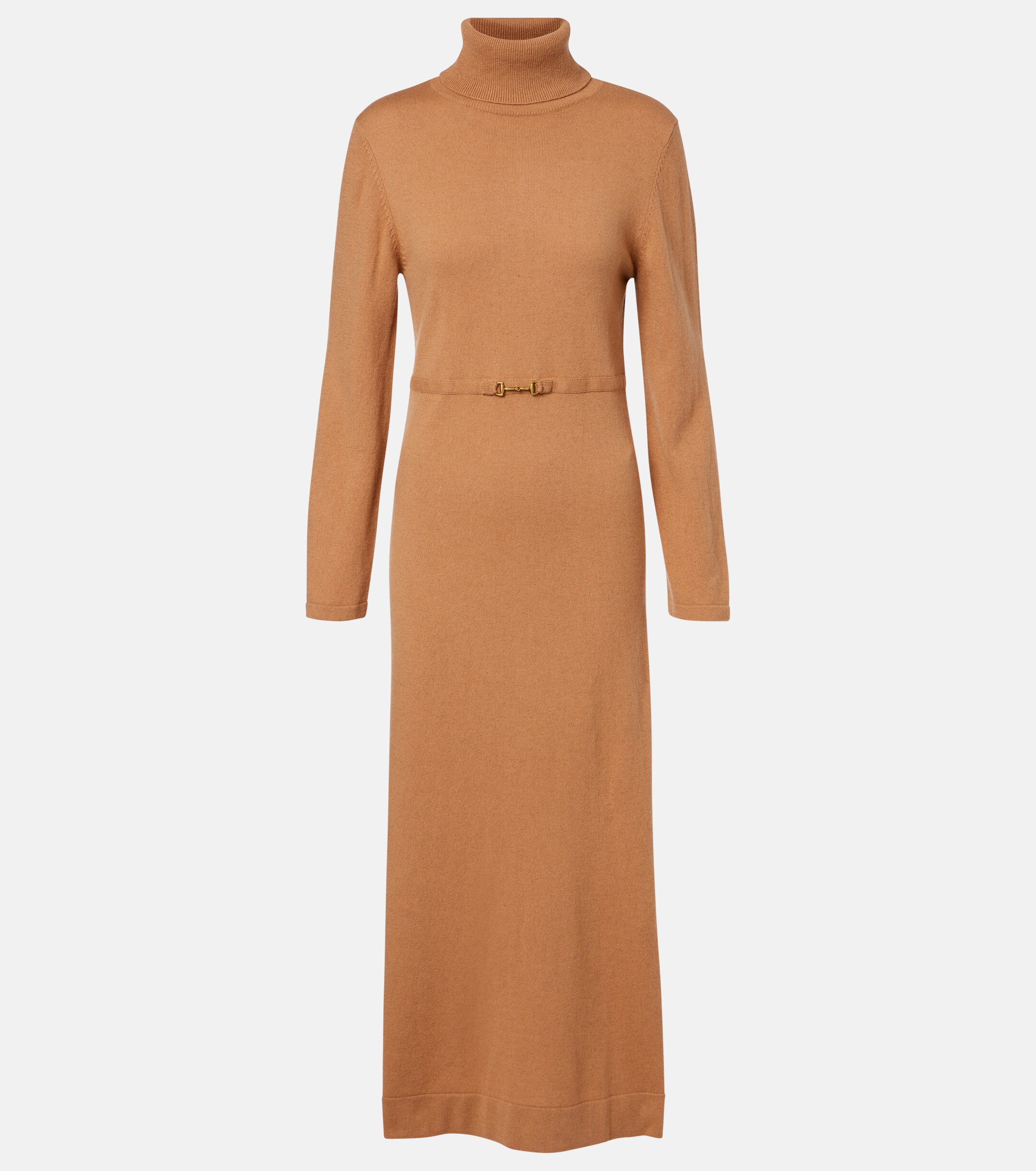 RIXO Elliette wool and cashmere midi dress