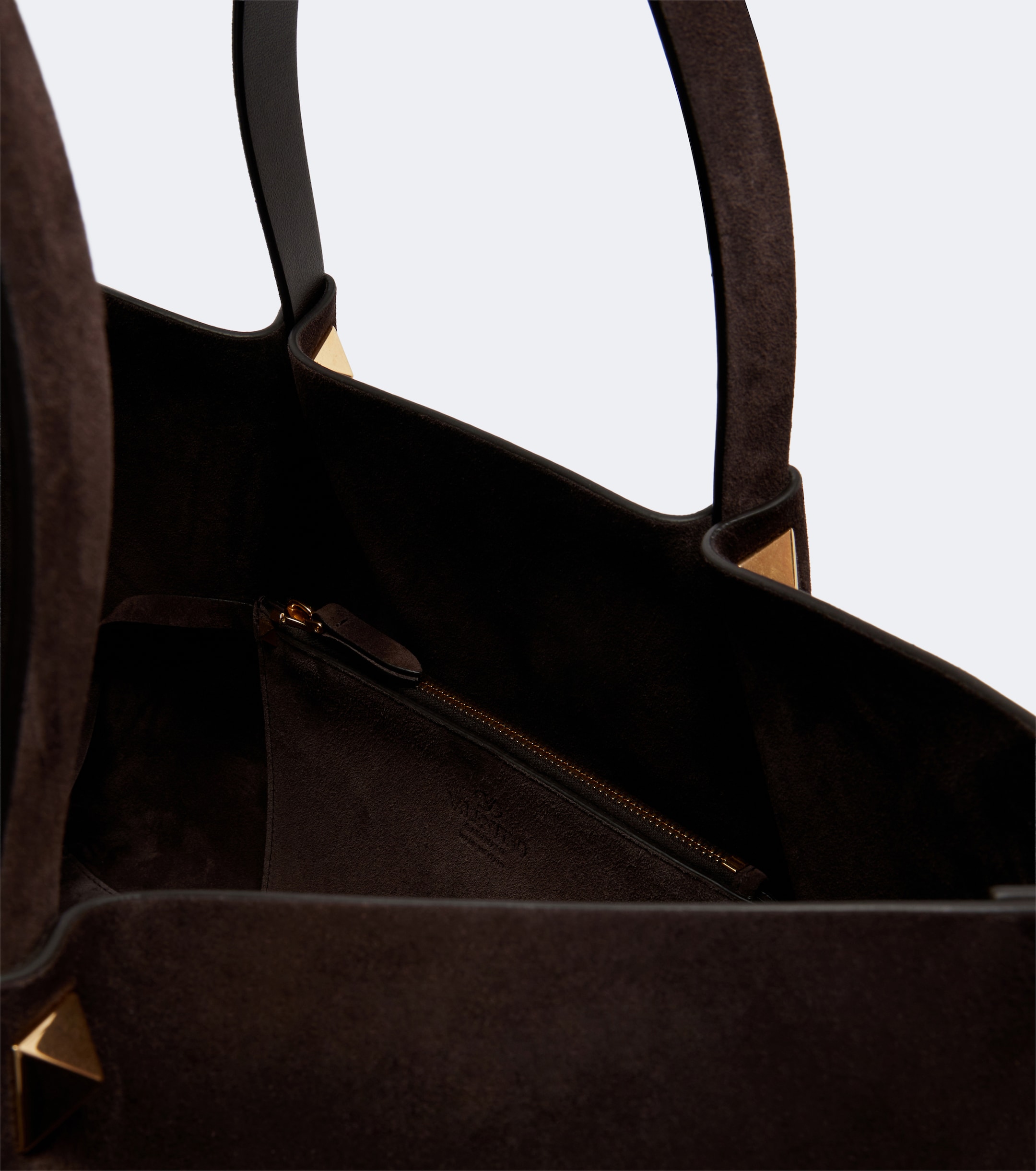 Valentino Garavani VLogo Signature Large suede tote bag thumbnail