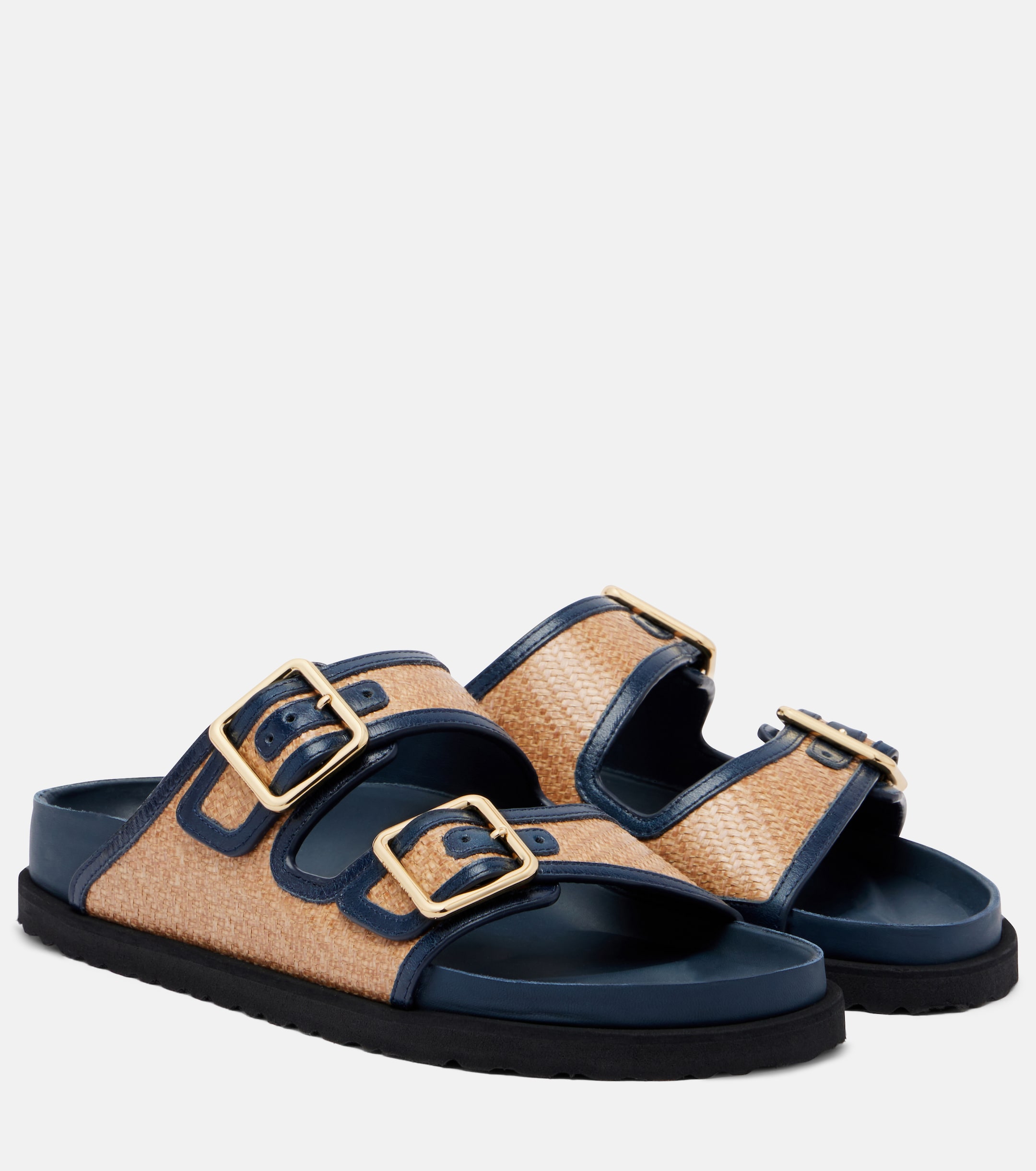Birkenstock 1774 Birkenstock 1774 Arizona leather-trimmed woven sandals