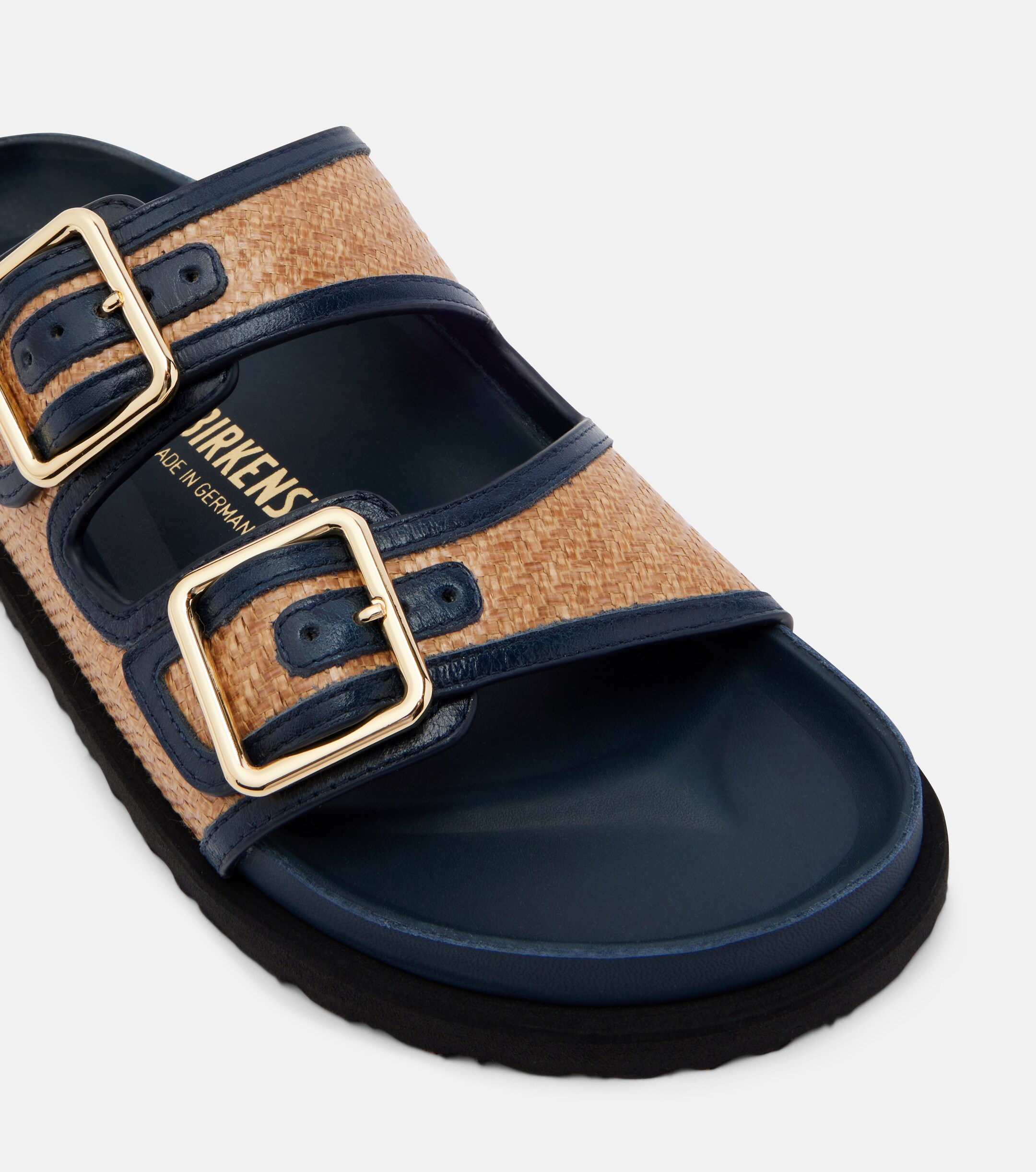 Birkenstock 1774 Birkenstock 1774 Arizona leather-trimmed woven sandals