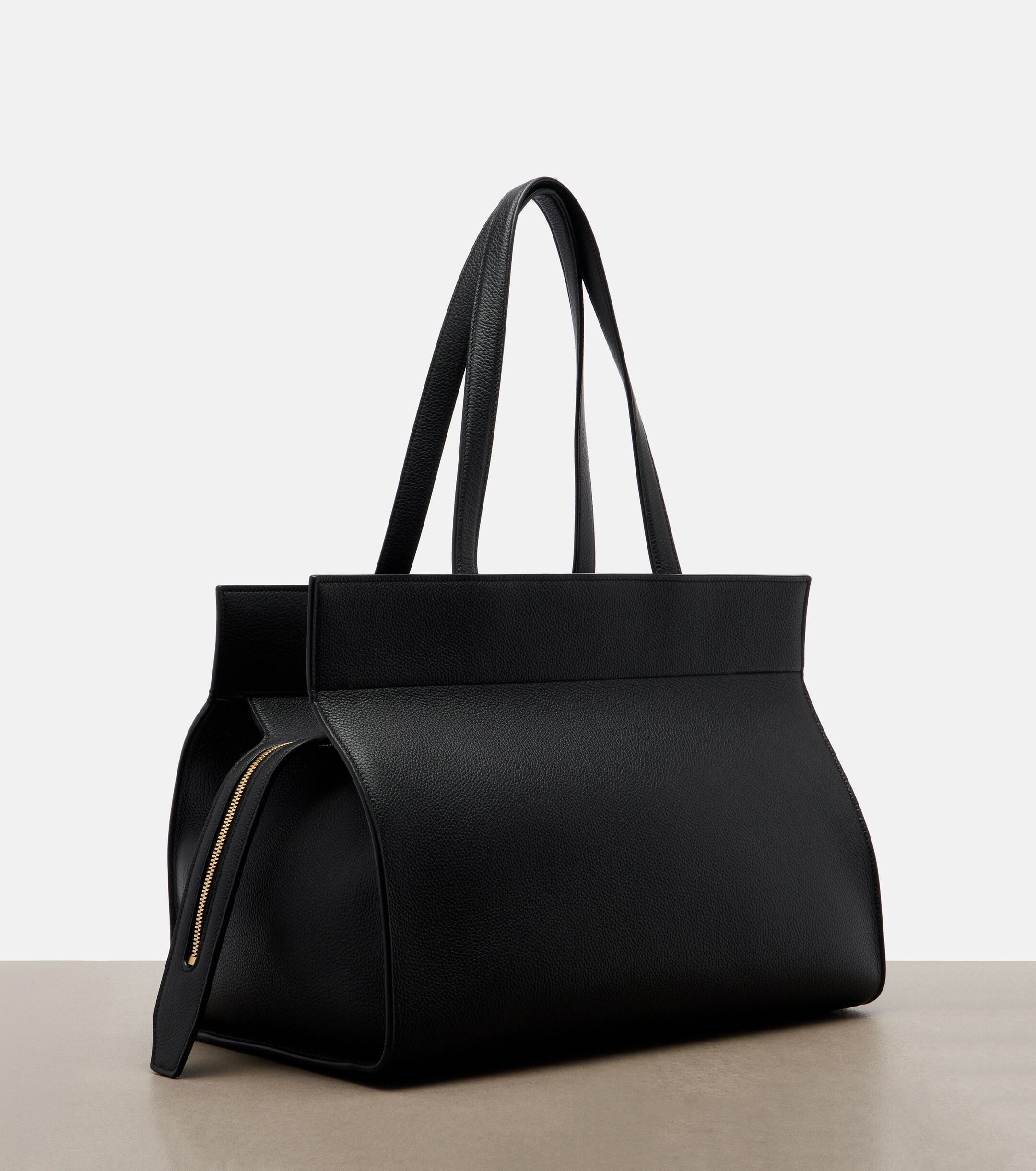 KHAITE Crosby leather tote bag