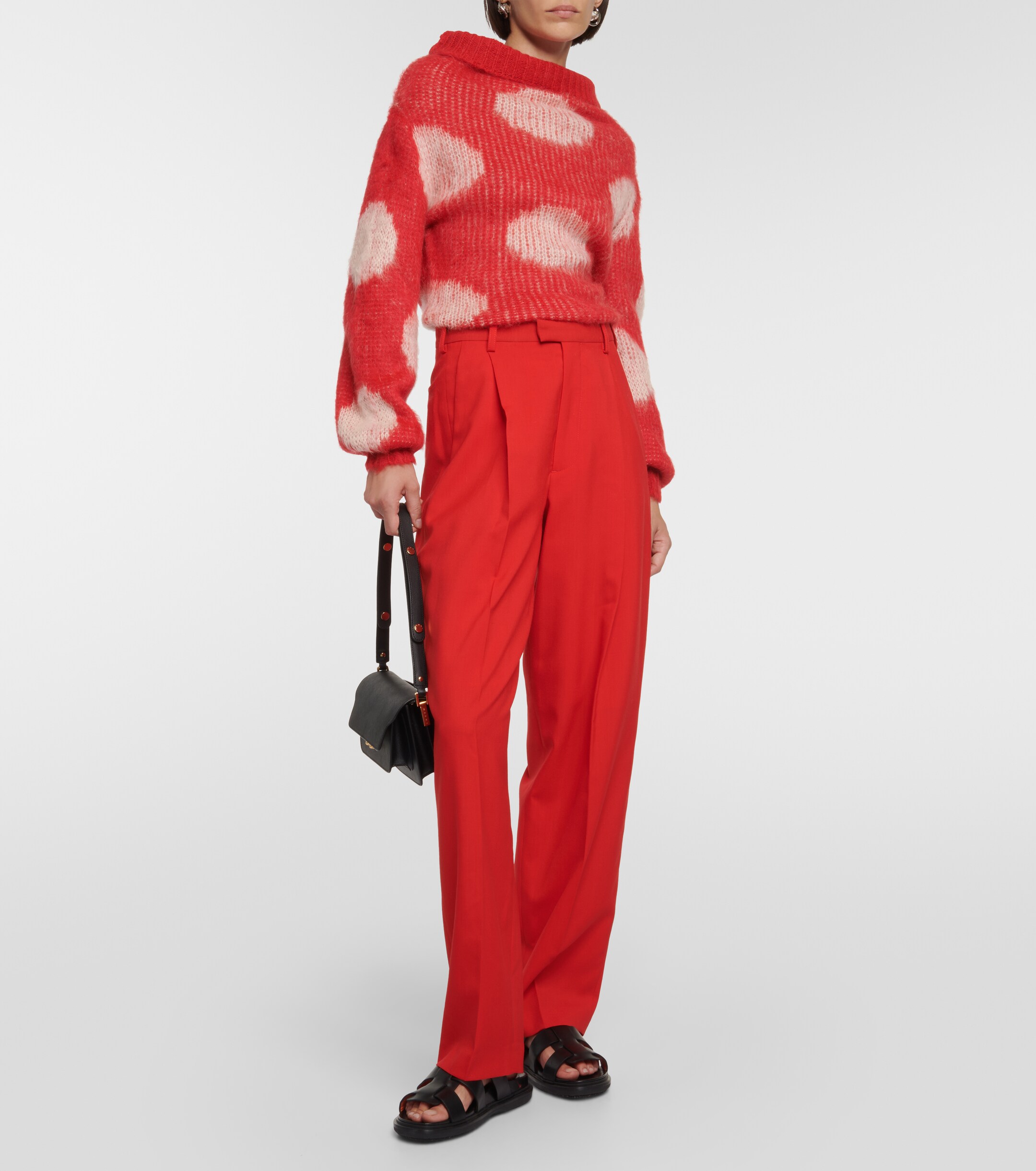 Marni Wool tapered pants