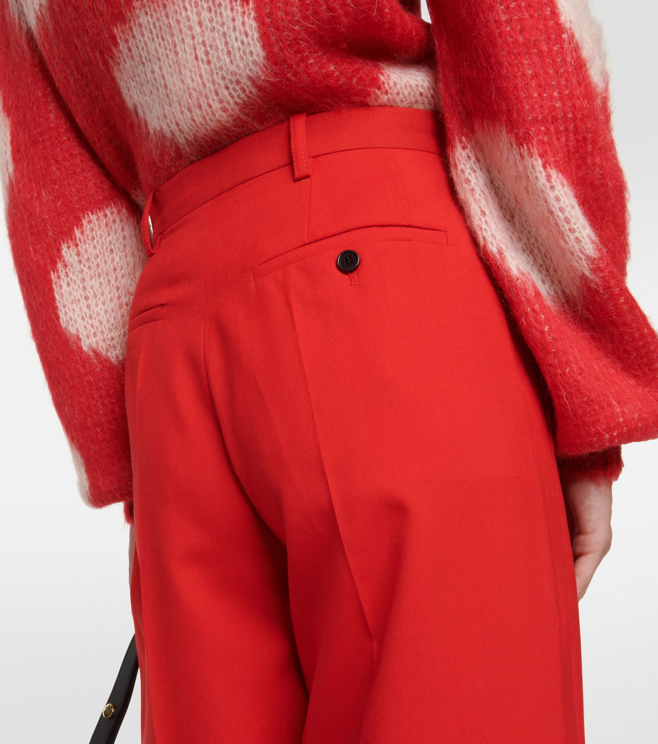 Marni Wool tapered pants thumbnail