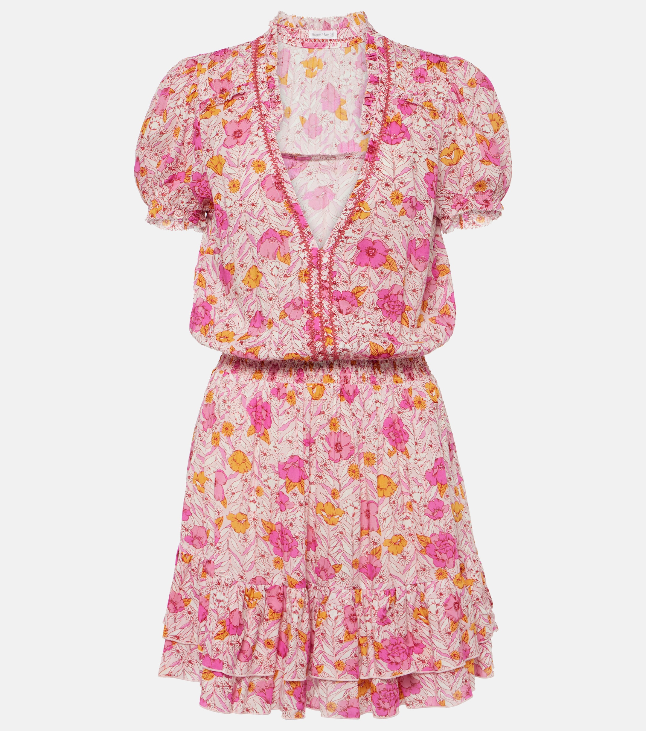 Poupette St Barth Floral minidress 
