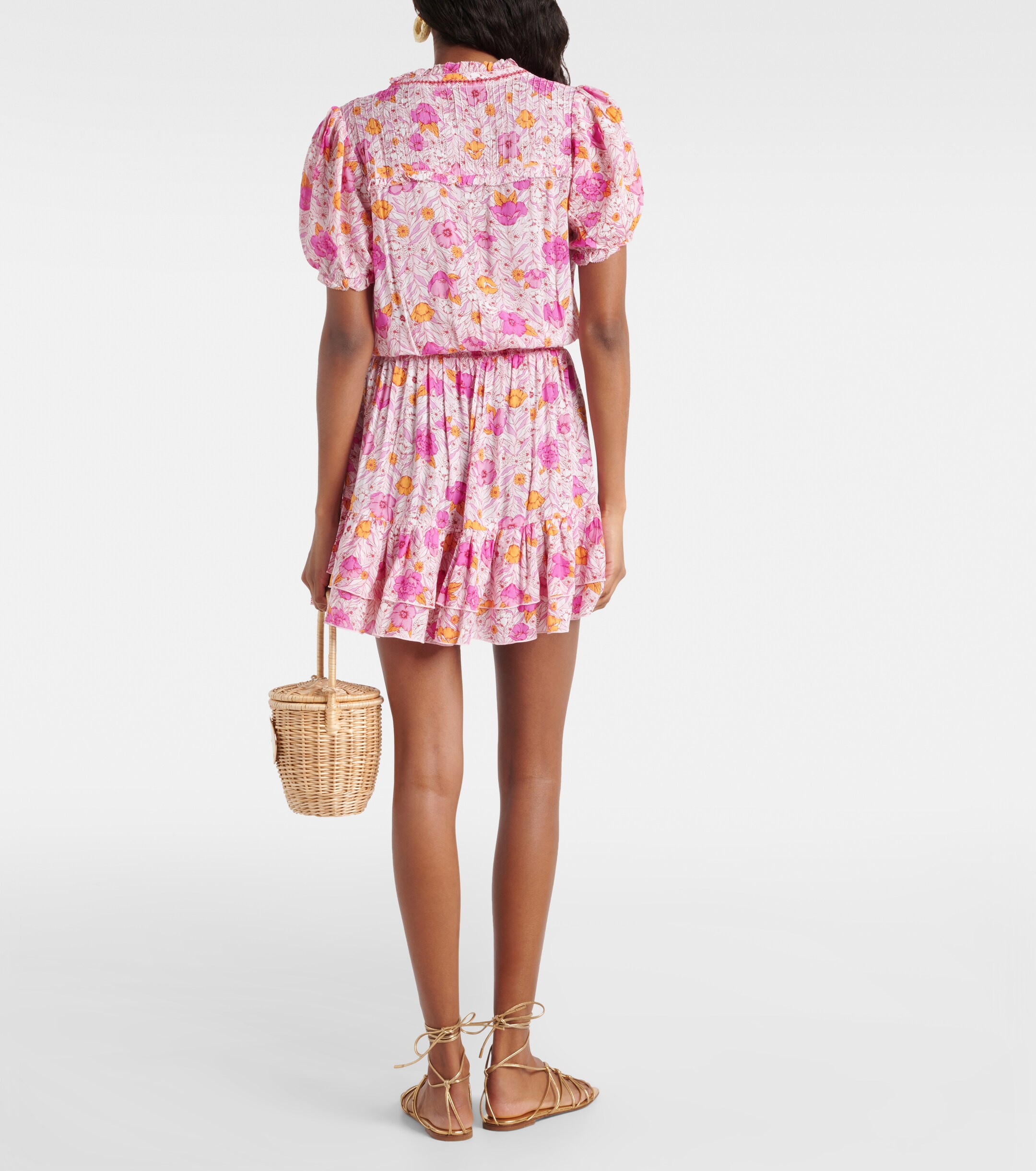 Poupette St Barth Floral minidress 