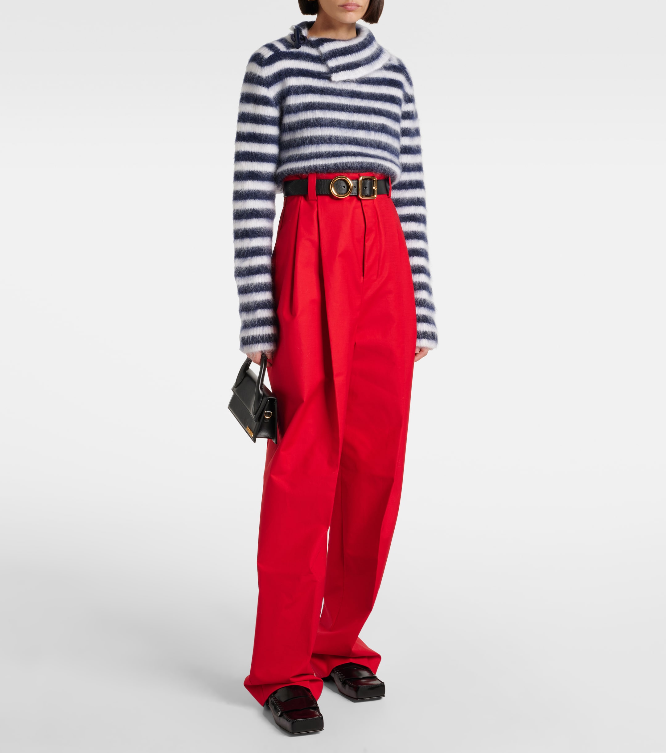 Jacquemus Les Mocassins Carré leather loafers