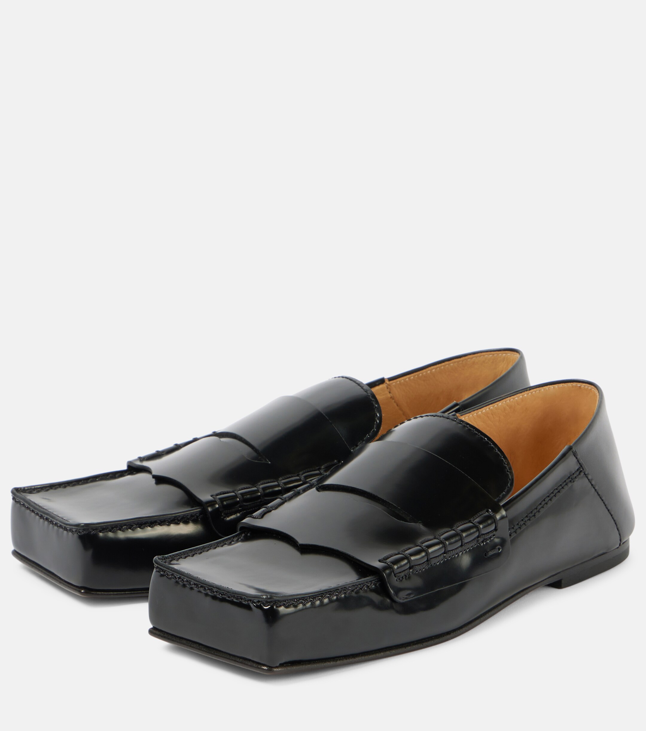 Jacquemus Les Mocassins Carré leather loafers
