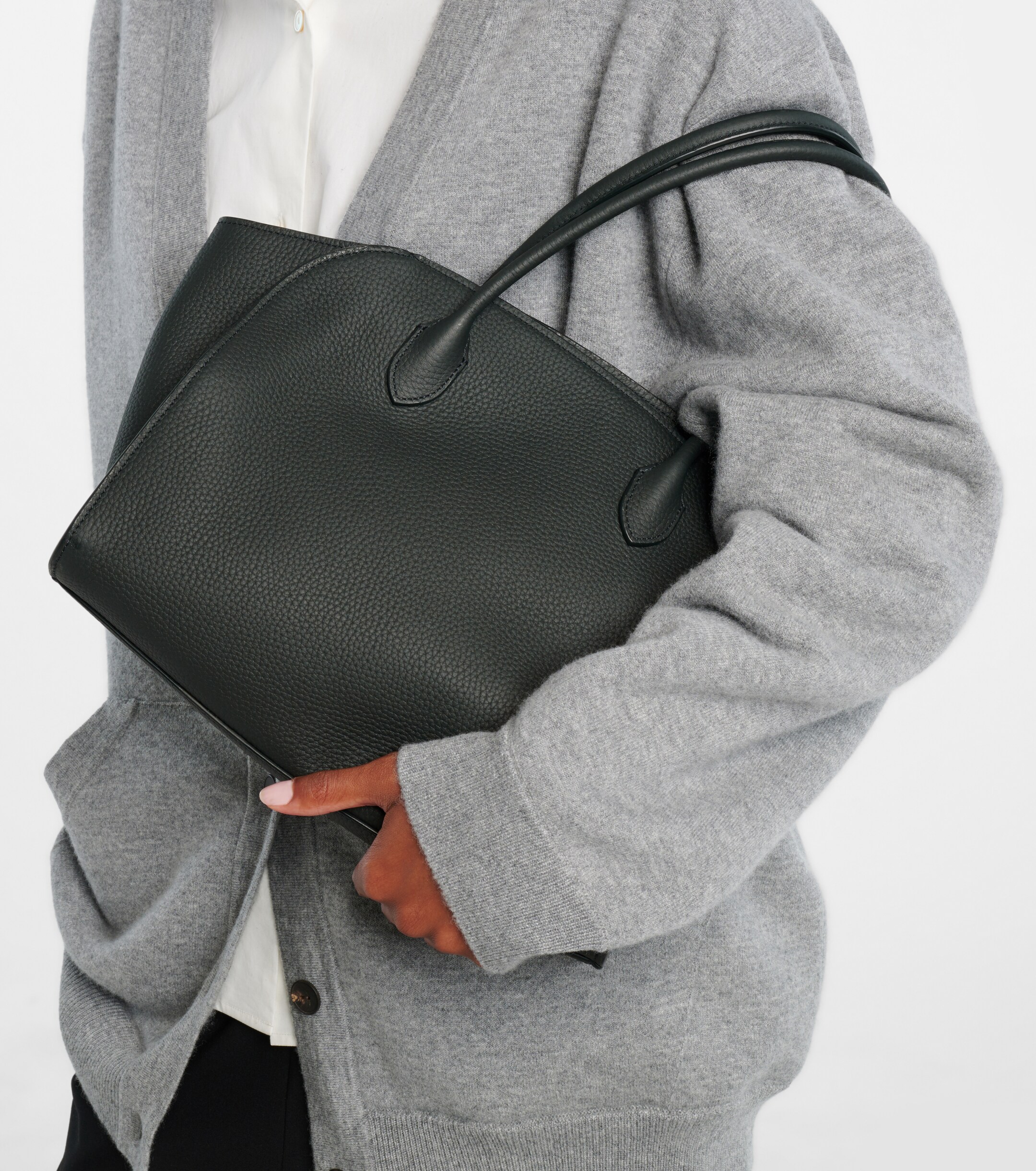The Row The Row Marlo 12 leather tote bag