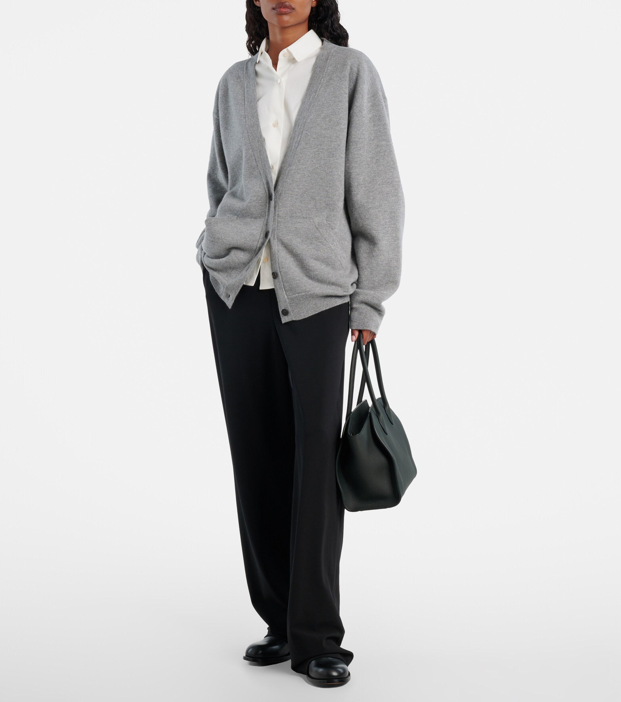 The Row The Row Marlo 12 leather tote bag