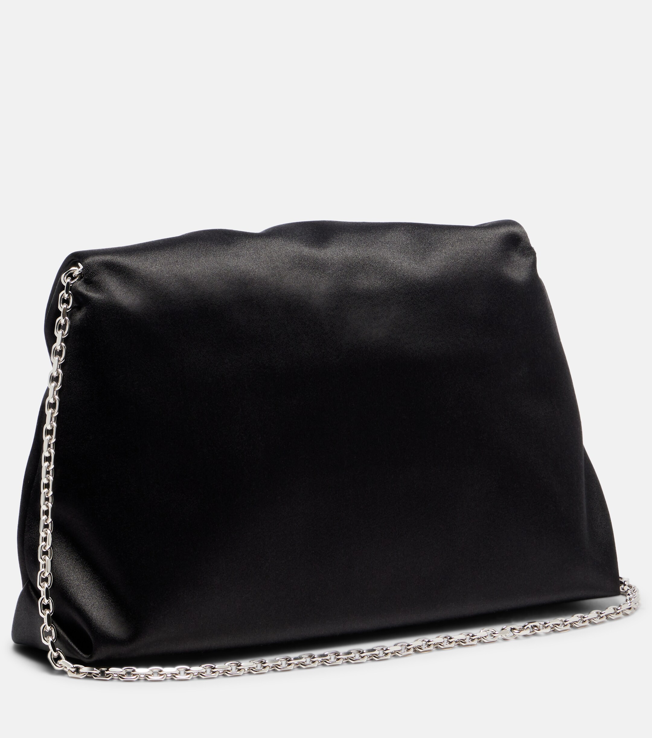 ROGER VIVIER Efflorescence Mini satin clutch