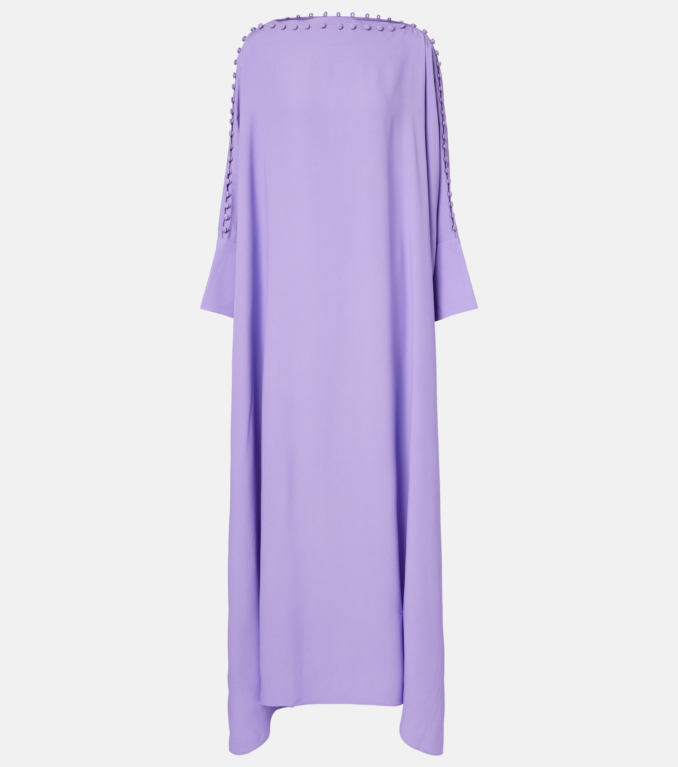 Taller Marmo Mila off-shoulder crêpe cady kaftan