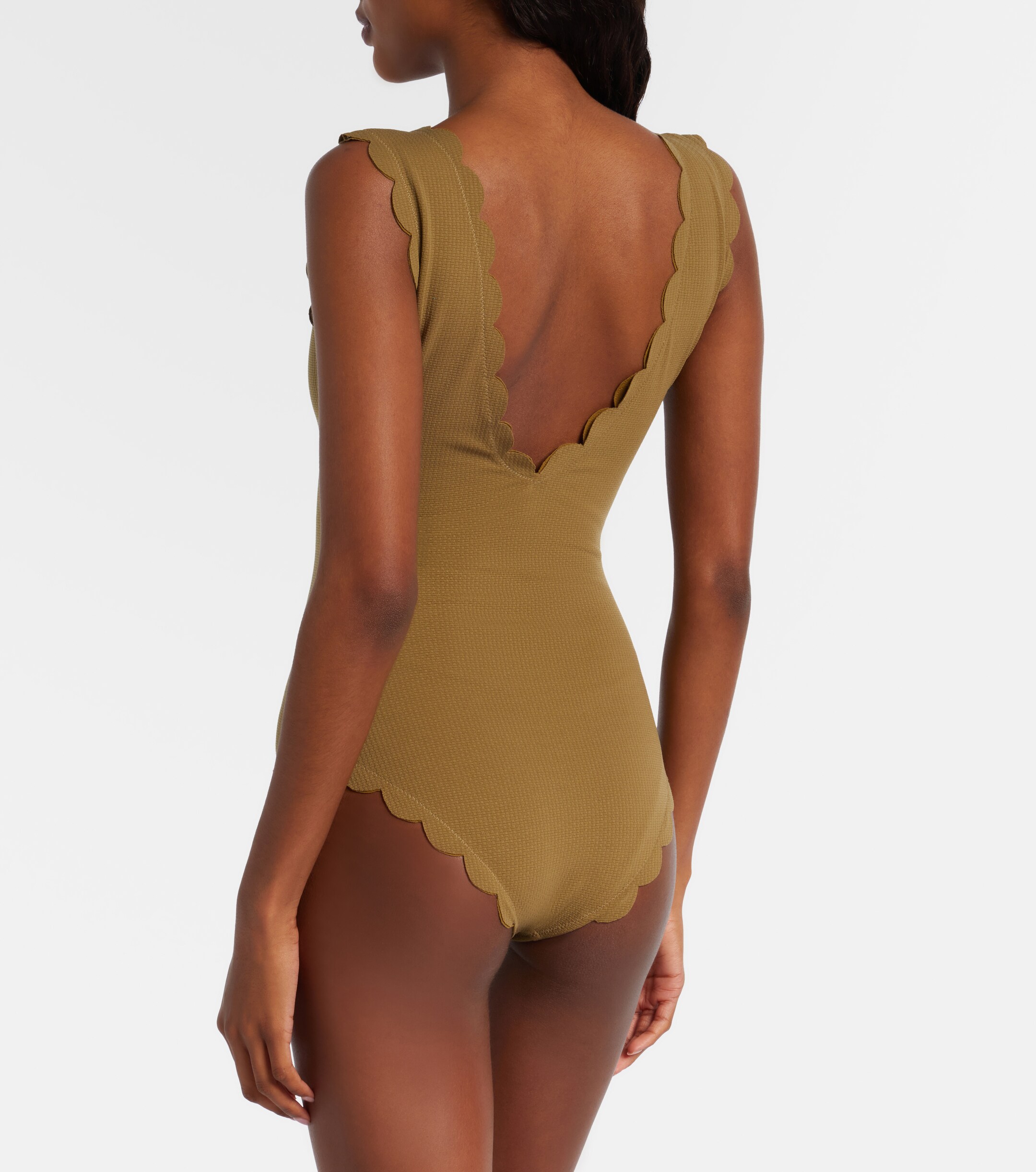Marysia Marysia Charleston scalloped swimsuit