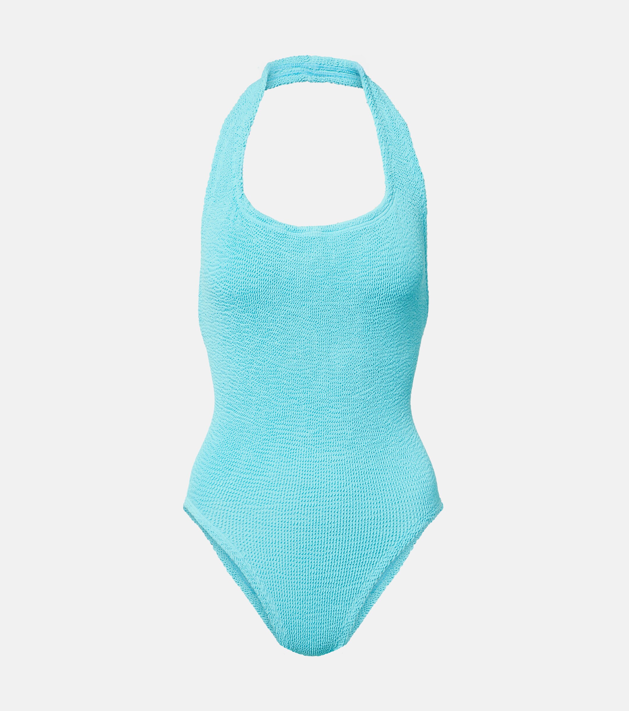 Hunza G Hunza G Sandy halterneck swimsuit