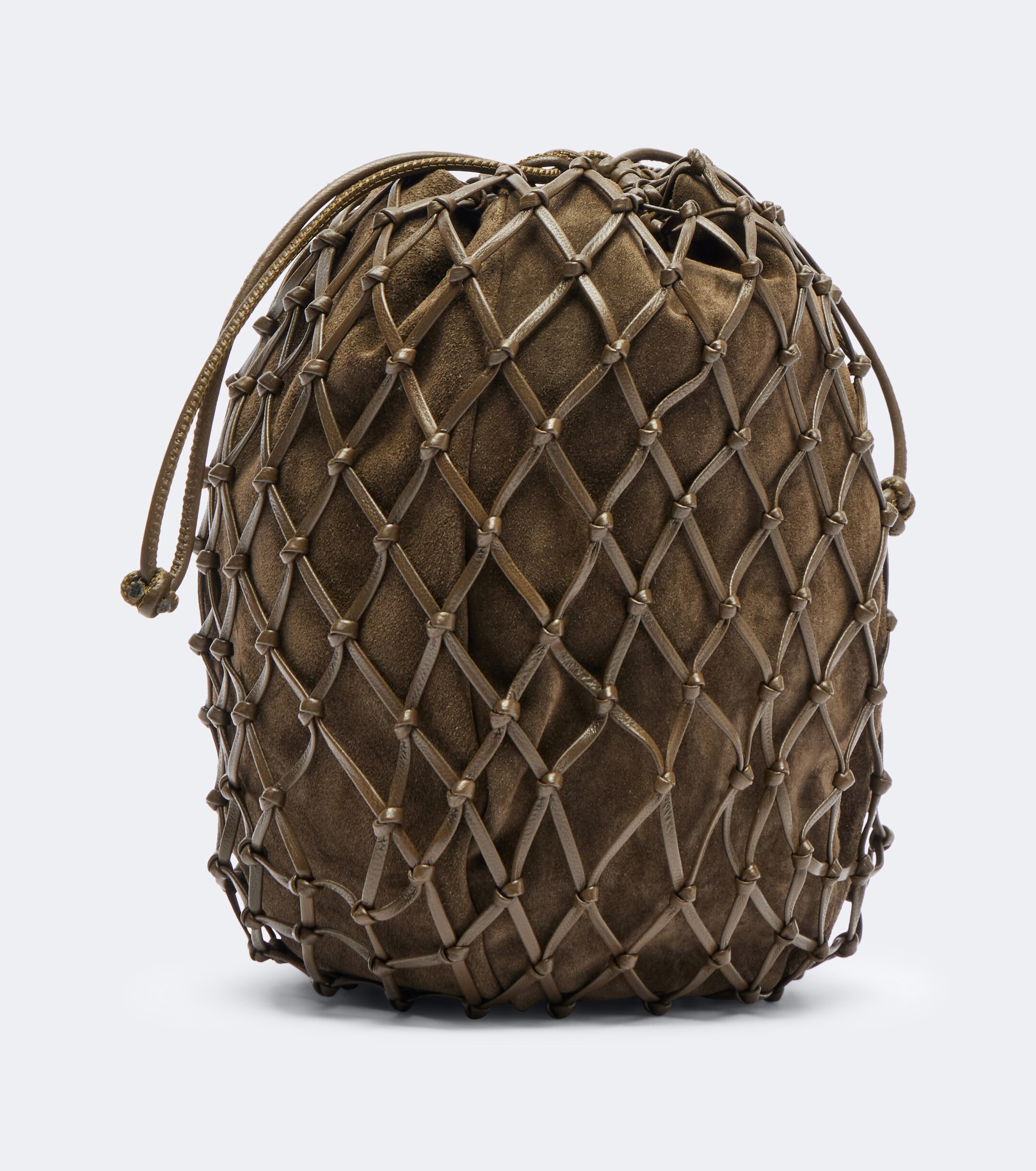 Savette Macramé Small leather pouch thumbnail