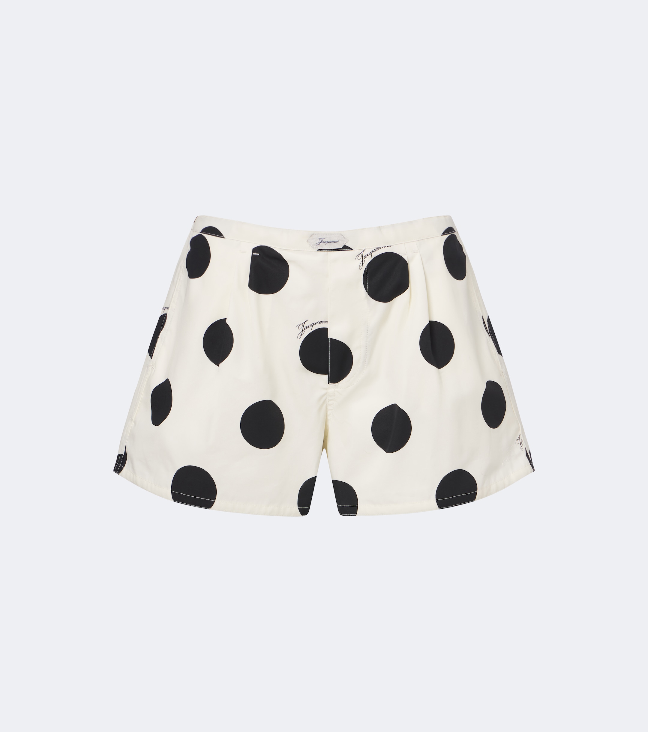 Jacquemus Jacquemus Amelo polka-dot cotton shorts
