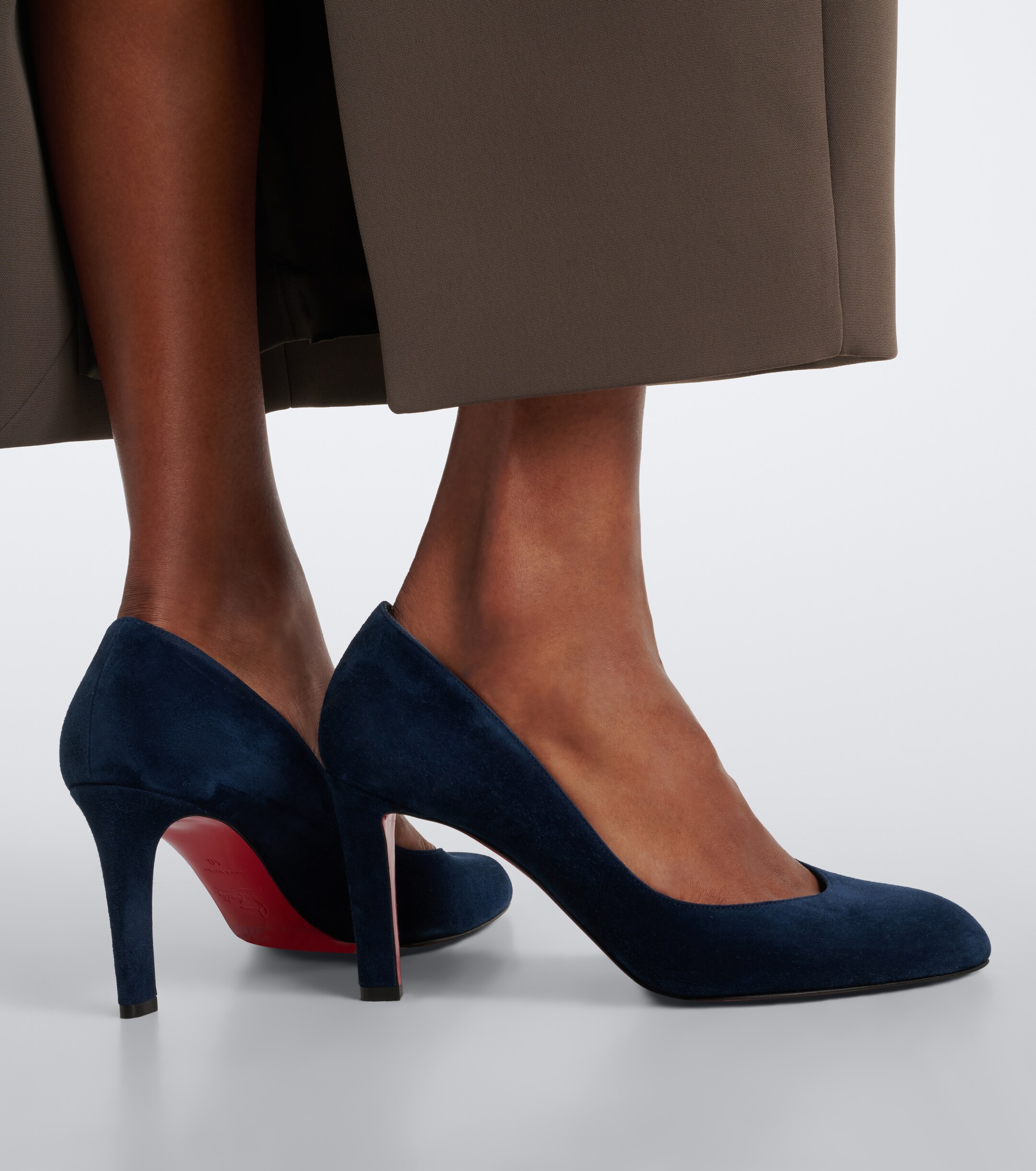 CHRISTIAN LOUBOUTIN Christian Louboutin Fannylove suede pumps