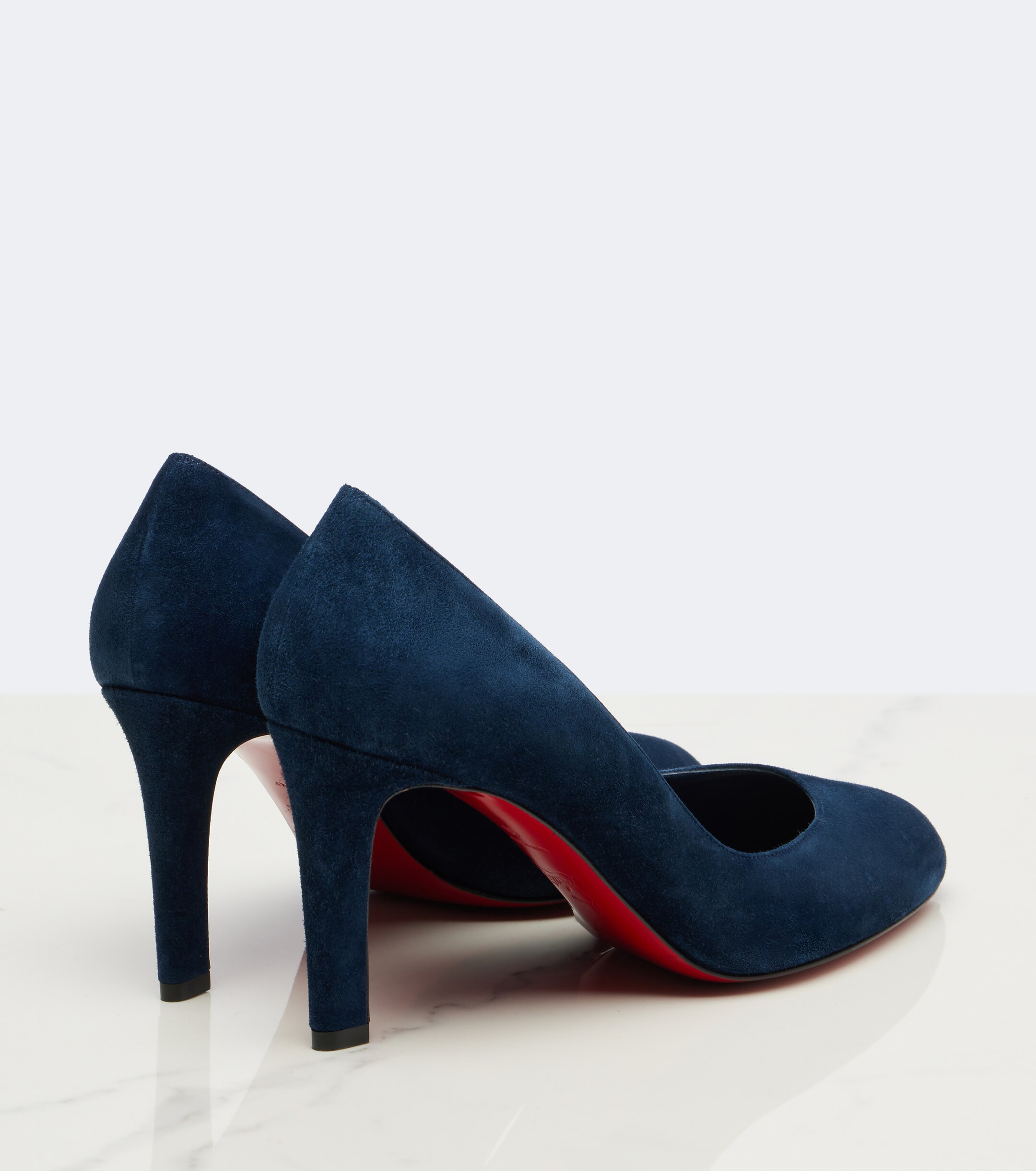 CHRISTIAN LOUBOUTIN Christian Louboutin Fannylove suede pumps
