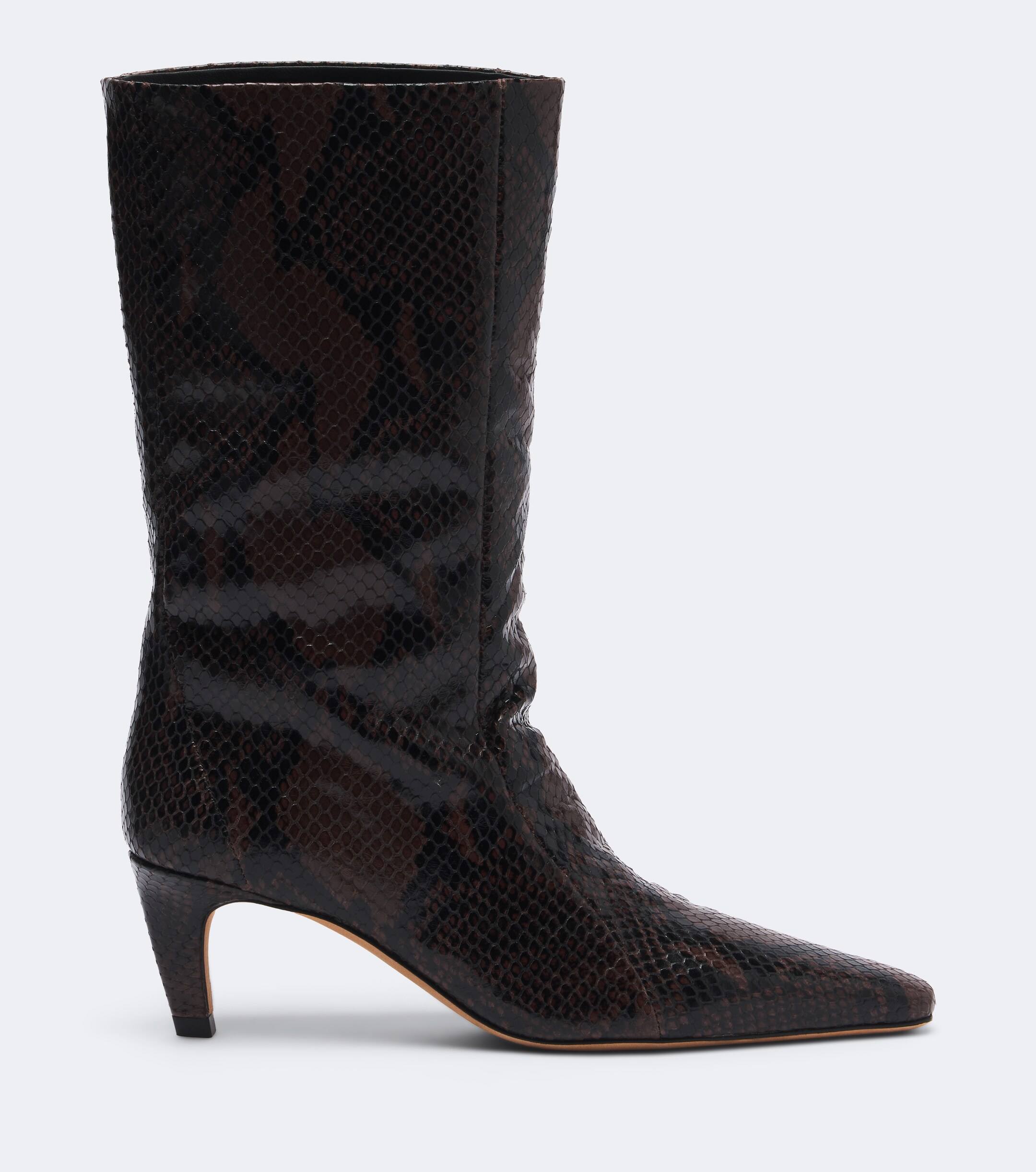 Jude JUDE Cave snake-effect leather mid-calf boots