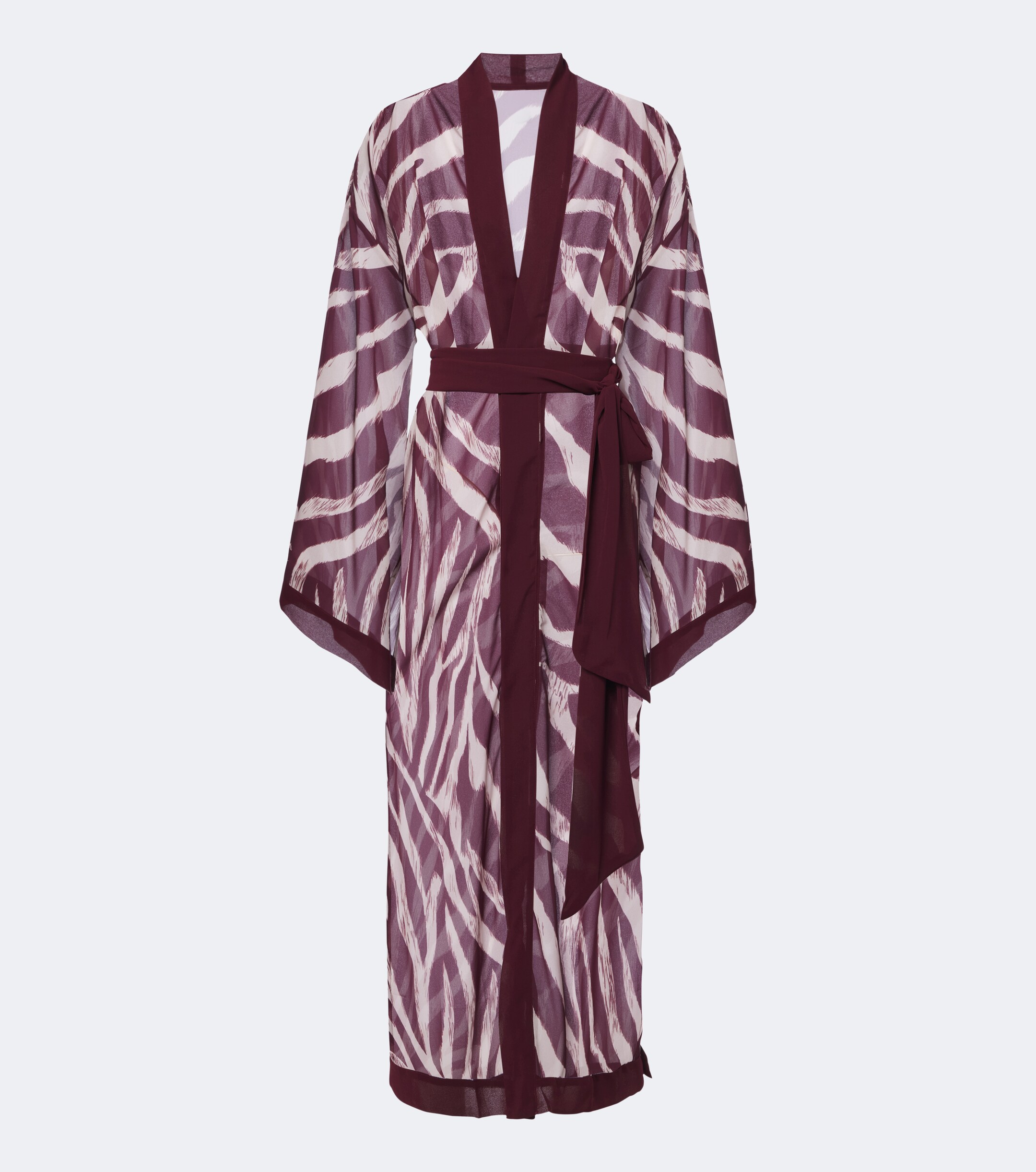 Bananhot Bananhot Jim zebra-print beach cover-up