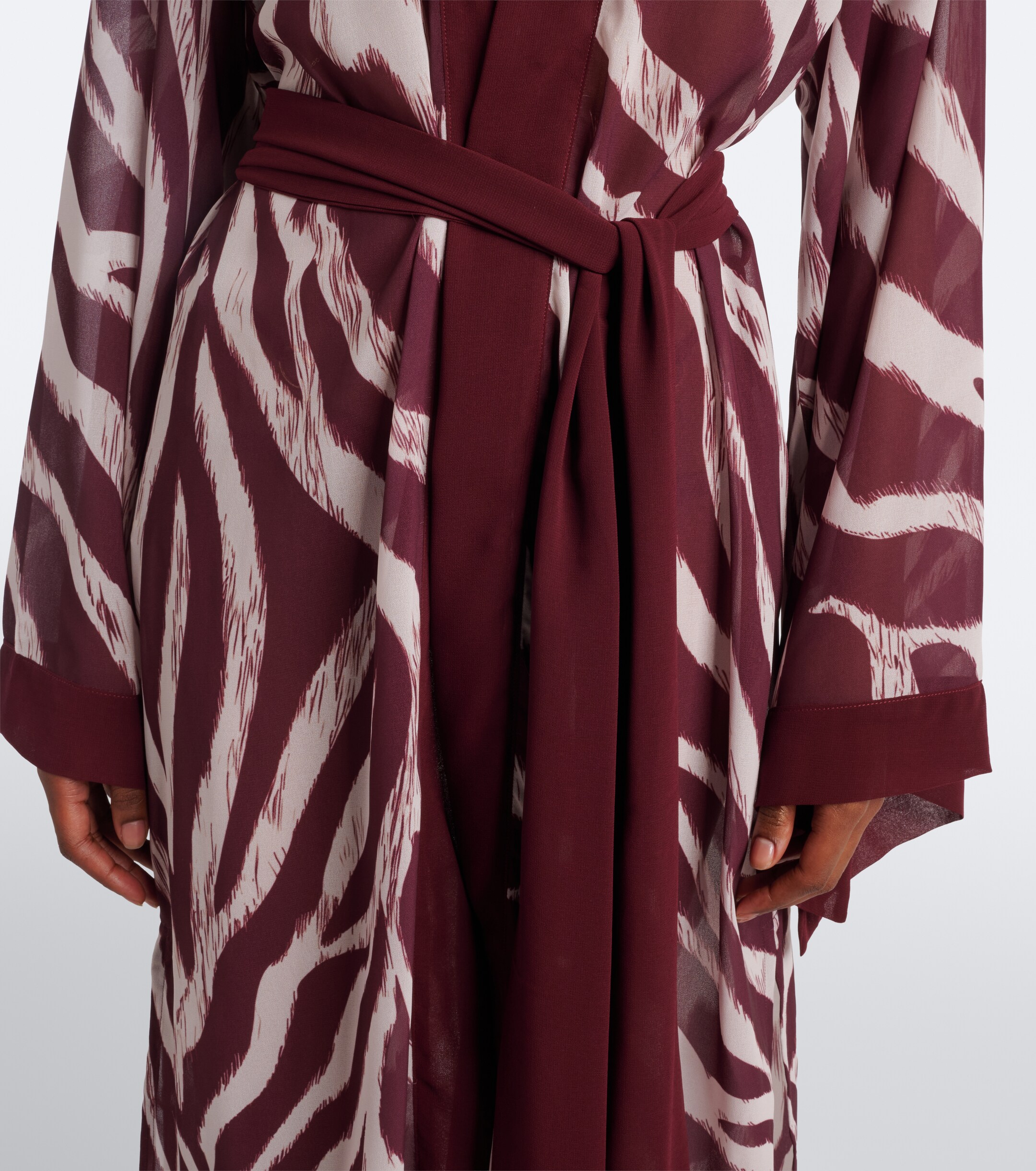 Bananhot Bananhot Jim zebra-print beach cover-up