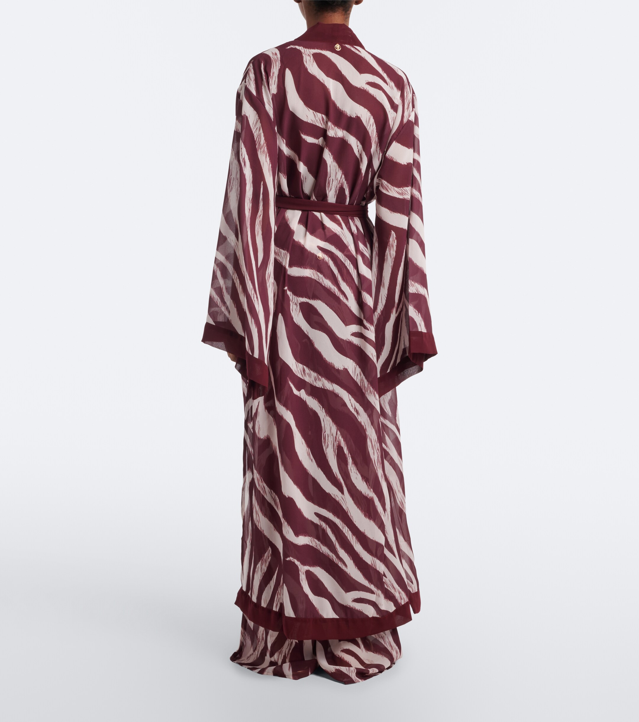 Bananhot Bananhot Jim zebra-print beach cover-up