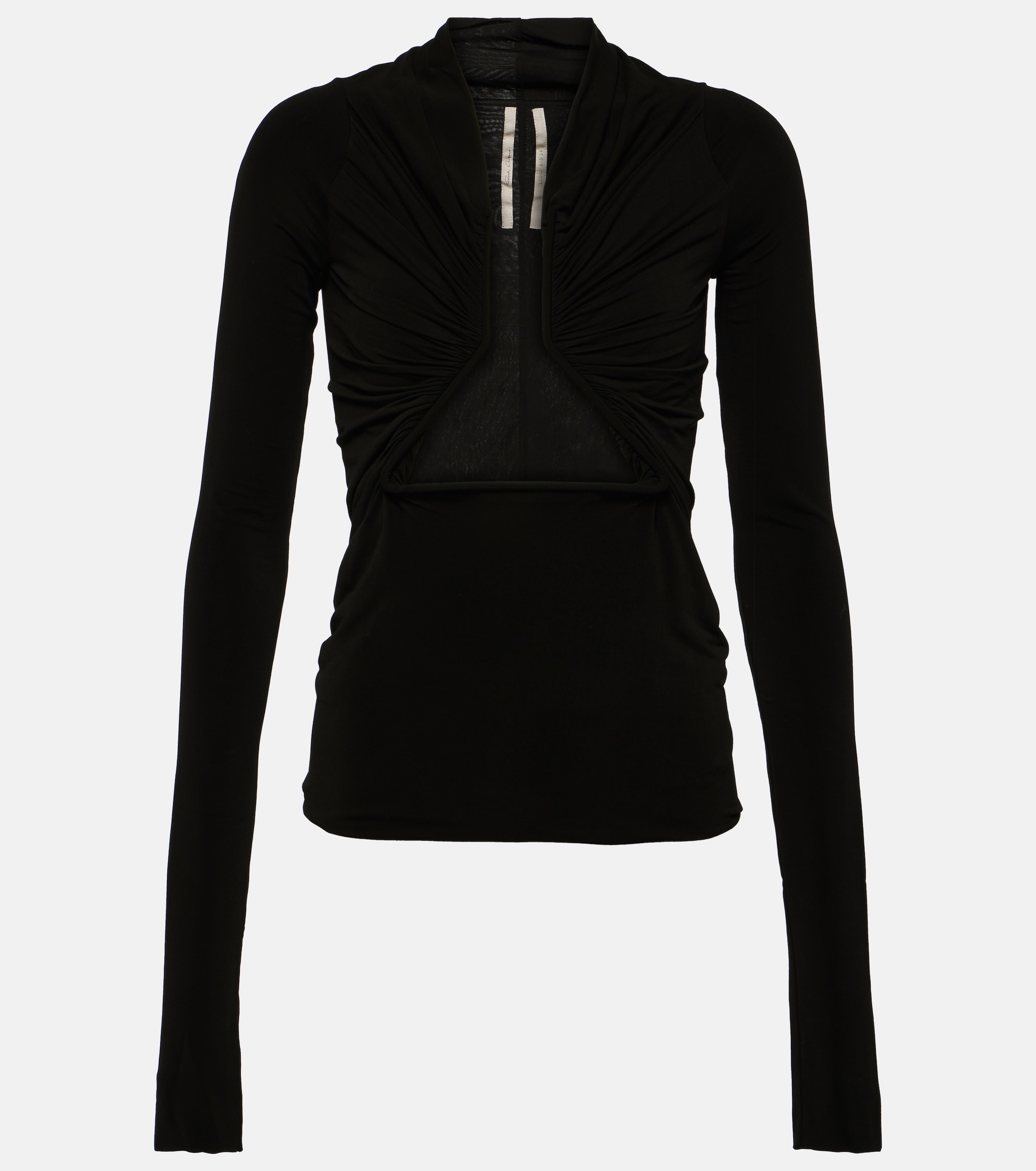 Rick Owens Cutout jersey top