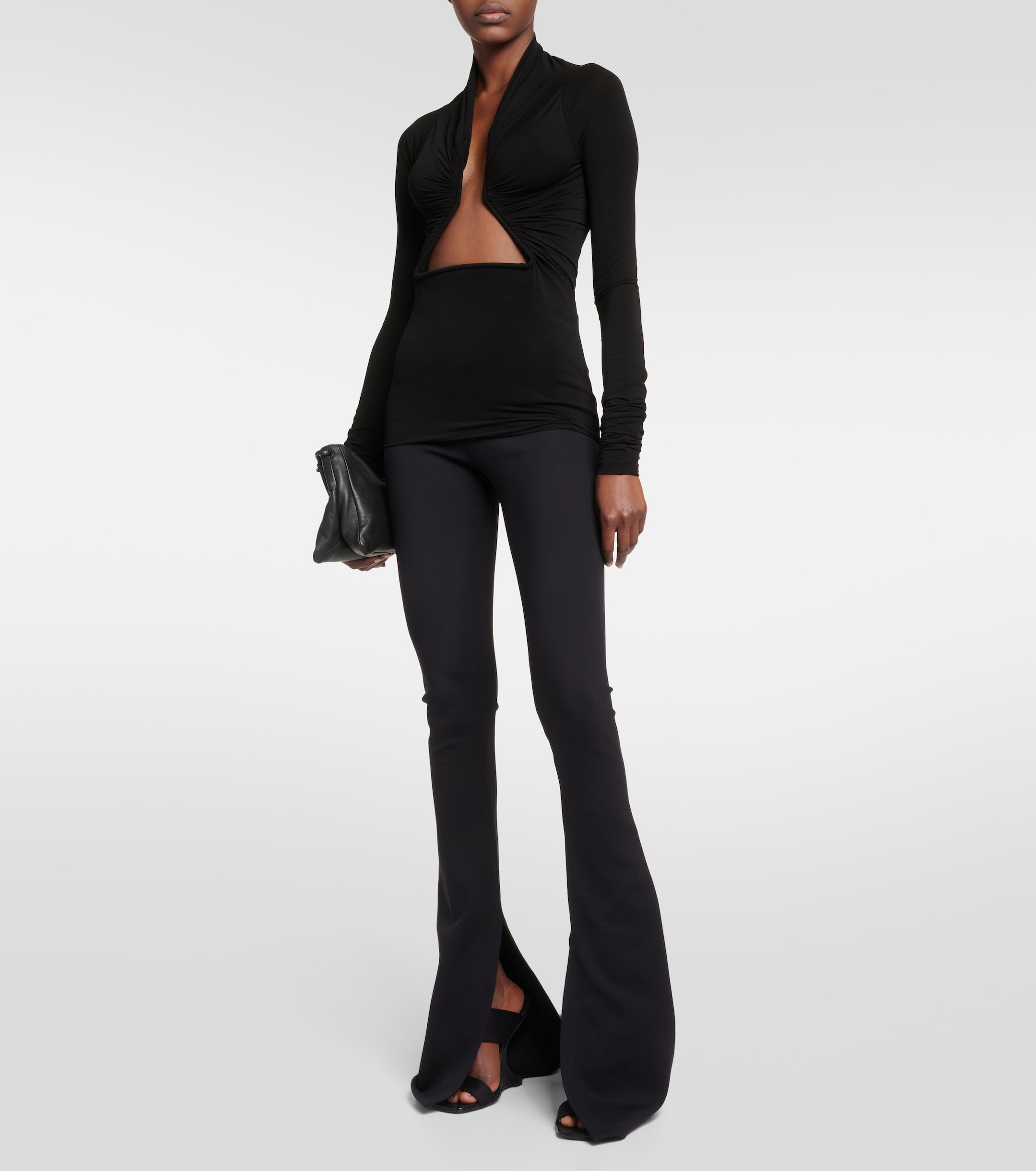 Rick Owens Cutout jersey top