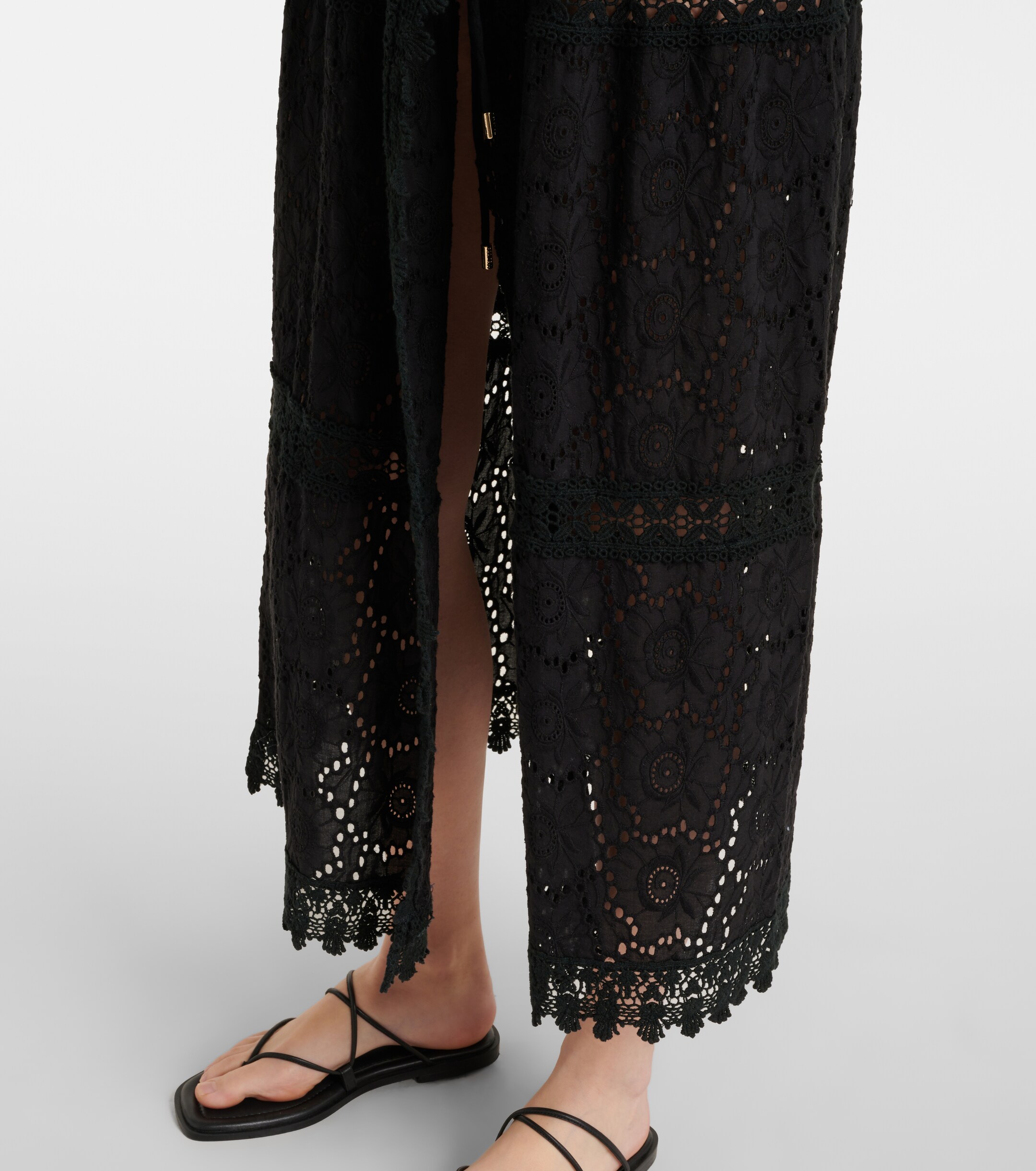 Melissa Odabash Melissa Odabash Robbie cotton lace kaftan