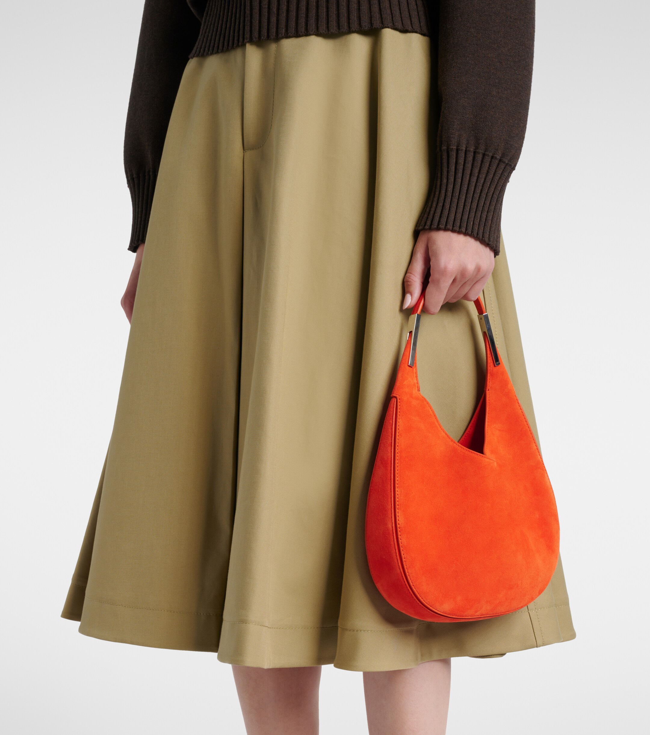 Savette Florence Small suede shoulder bag thumbnail