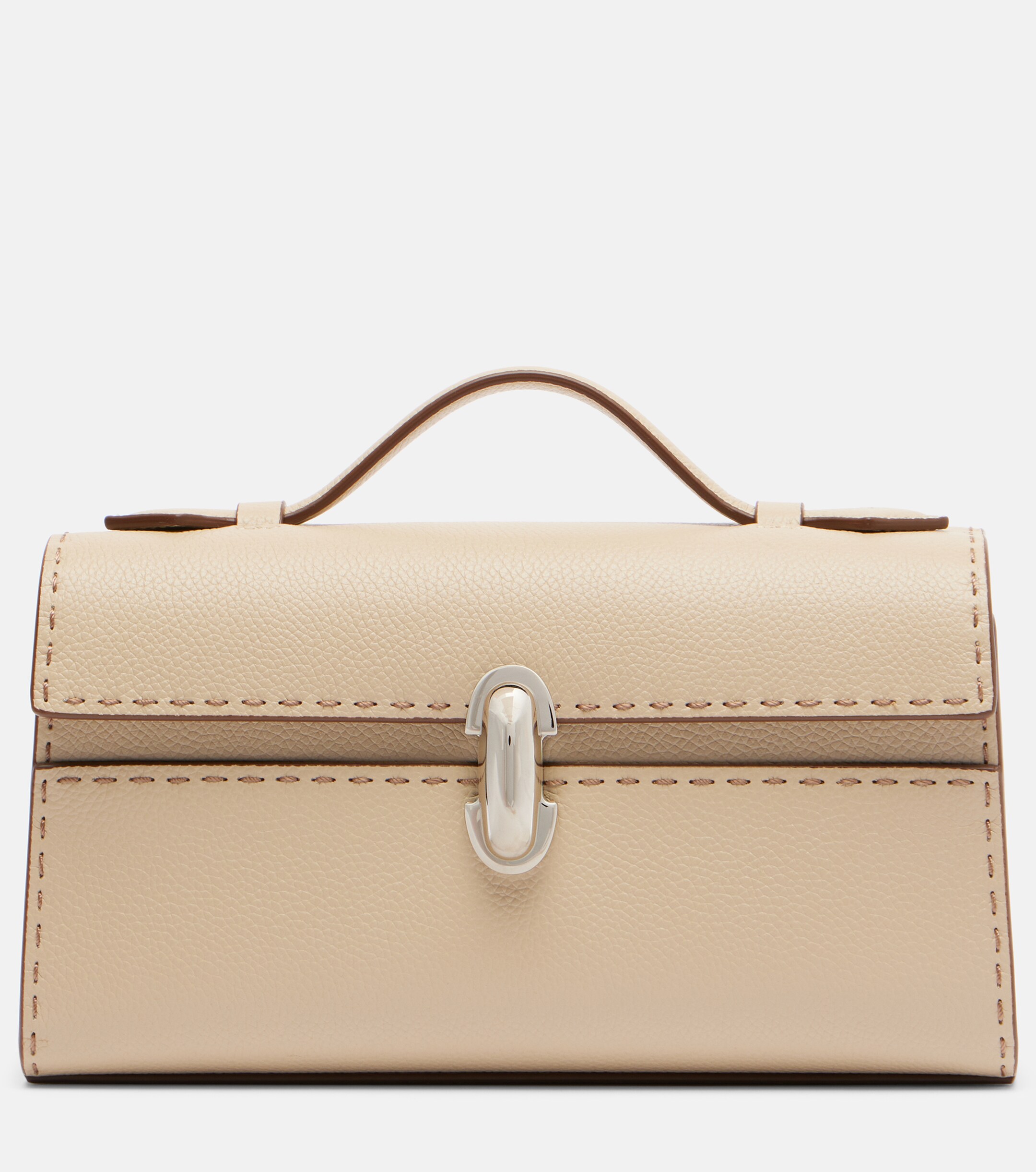 Savette Symmetry leather top-handle bag