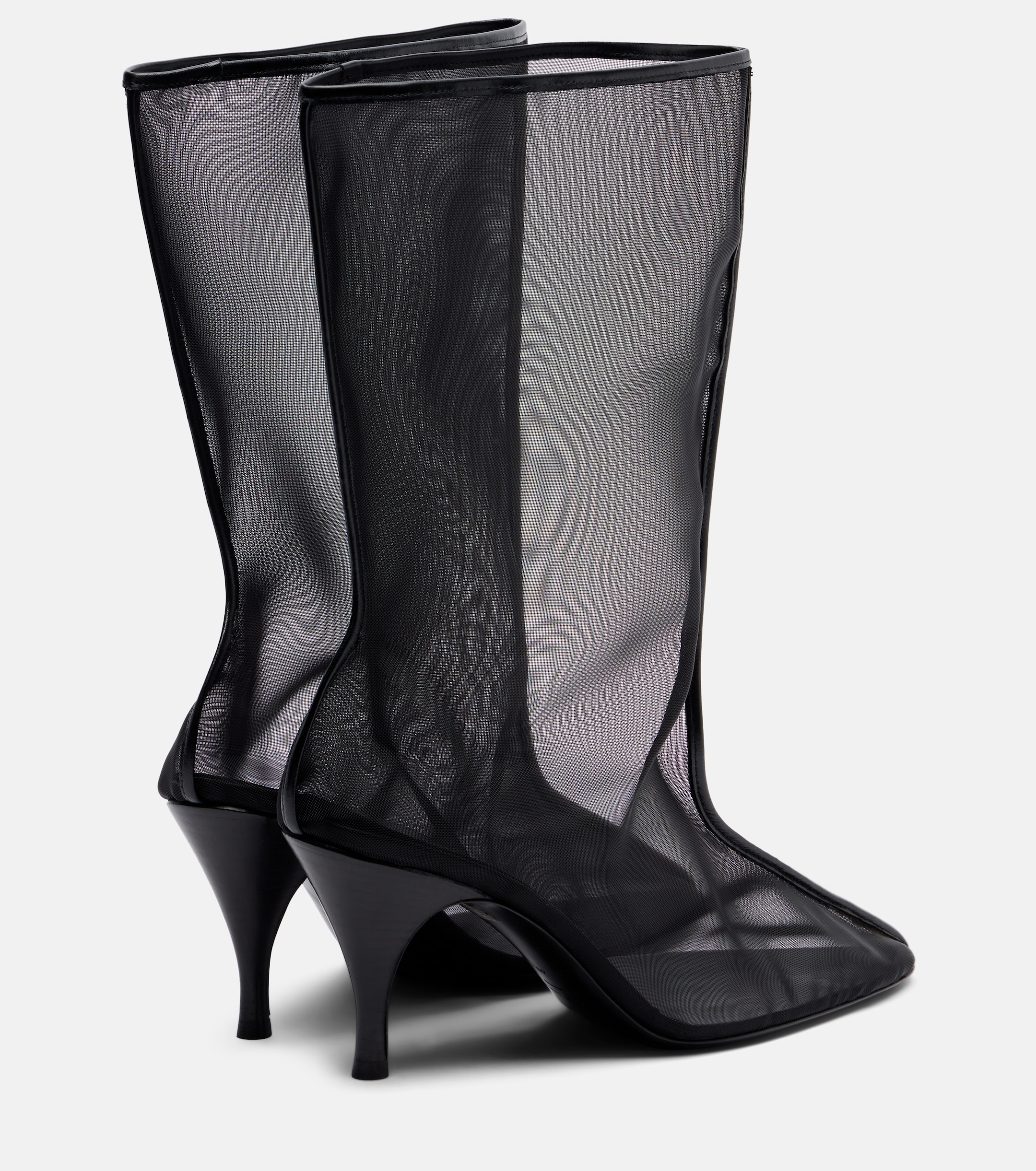 Herbert Levine Drawing A Blank 80 mesh mid-calf boots