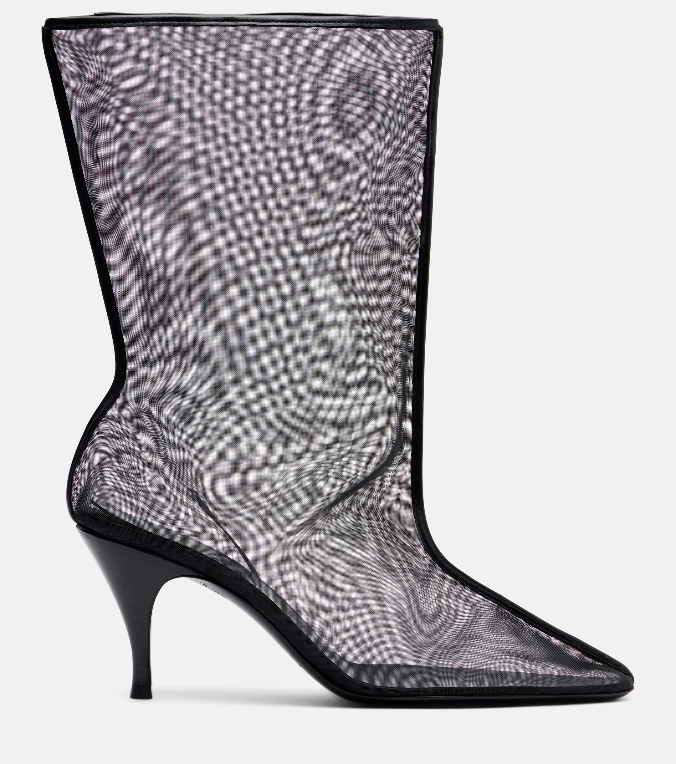 Herbert Levine Drawing A Blank 80 mesh mid-calf boots
