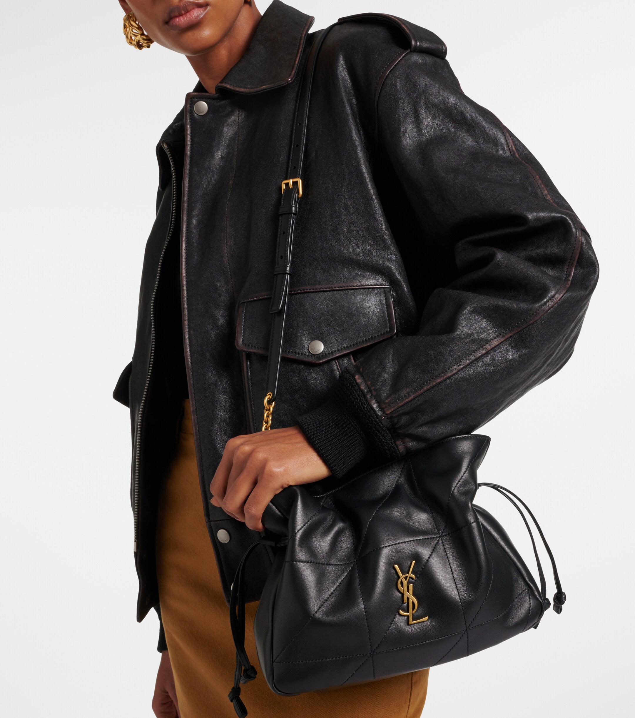 Saint Laurent Jamie Small leather shoulder bag
