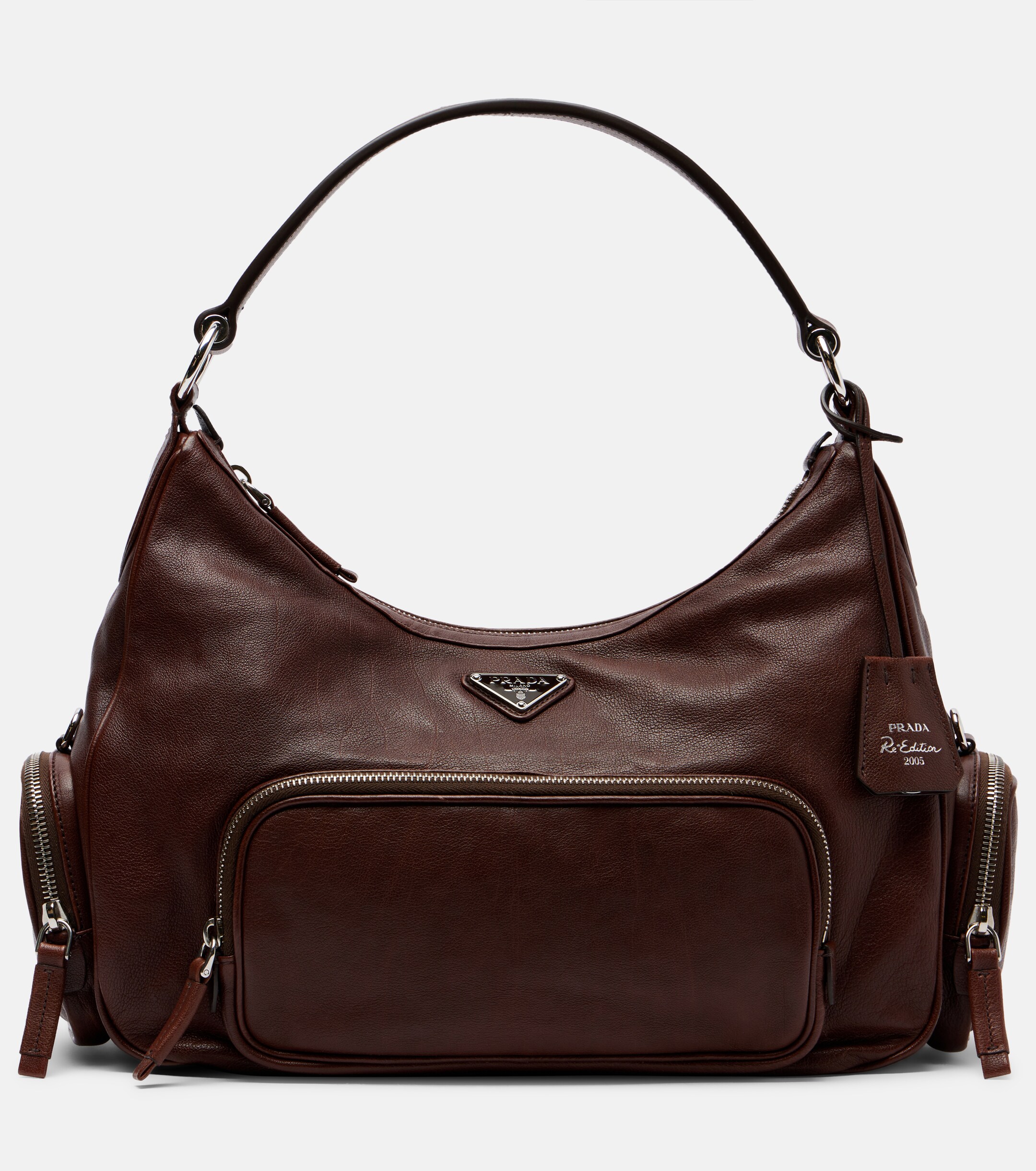Prada Medium leather shoulder bag