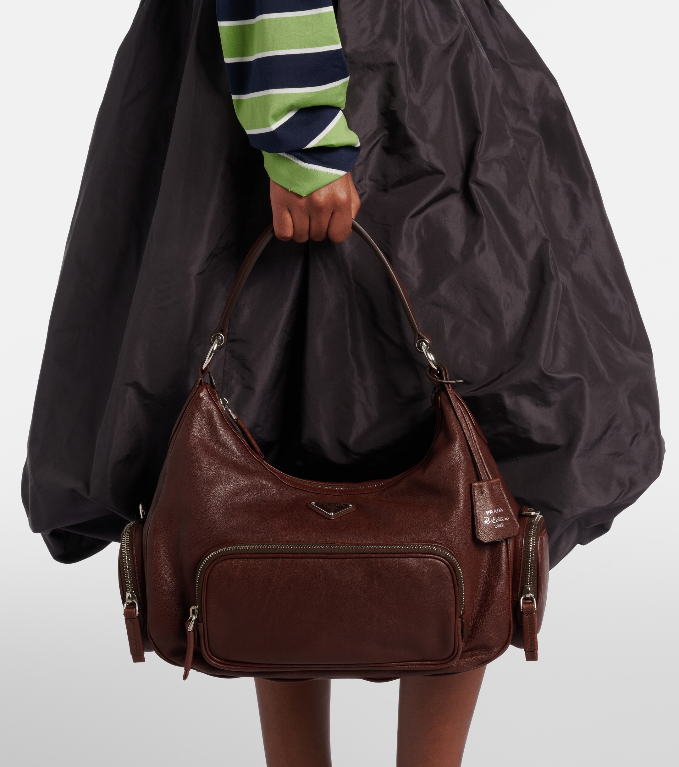 Prada Medium leather shoulder bag