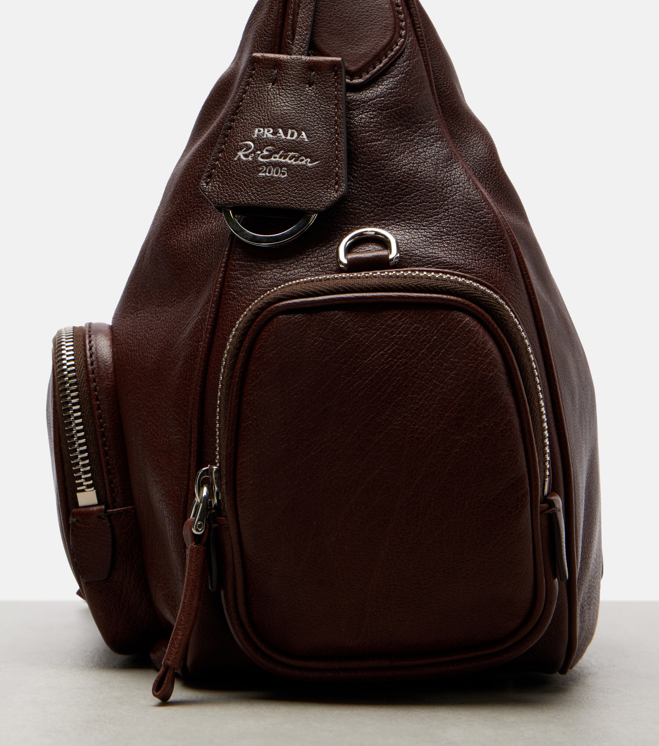 Prada Medium leather shoulder bag