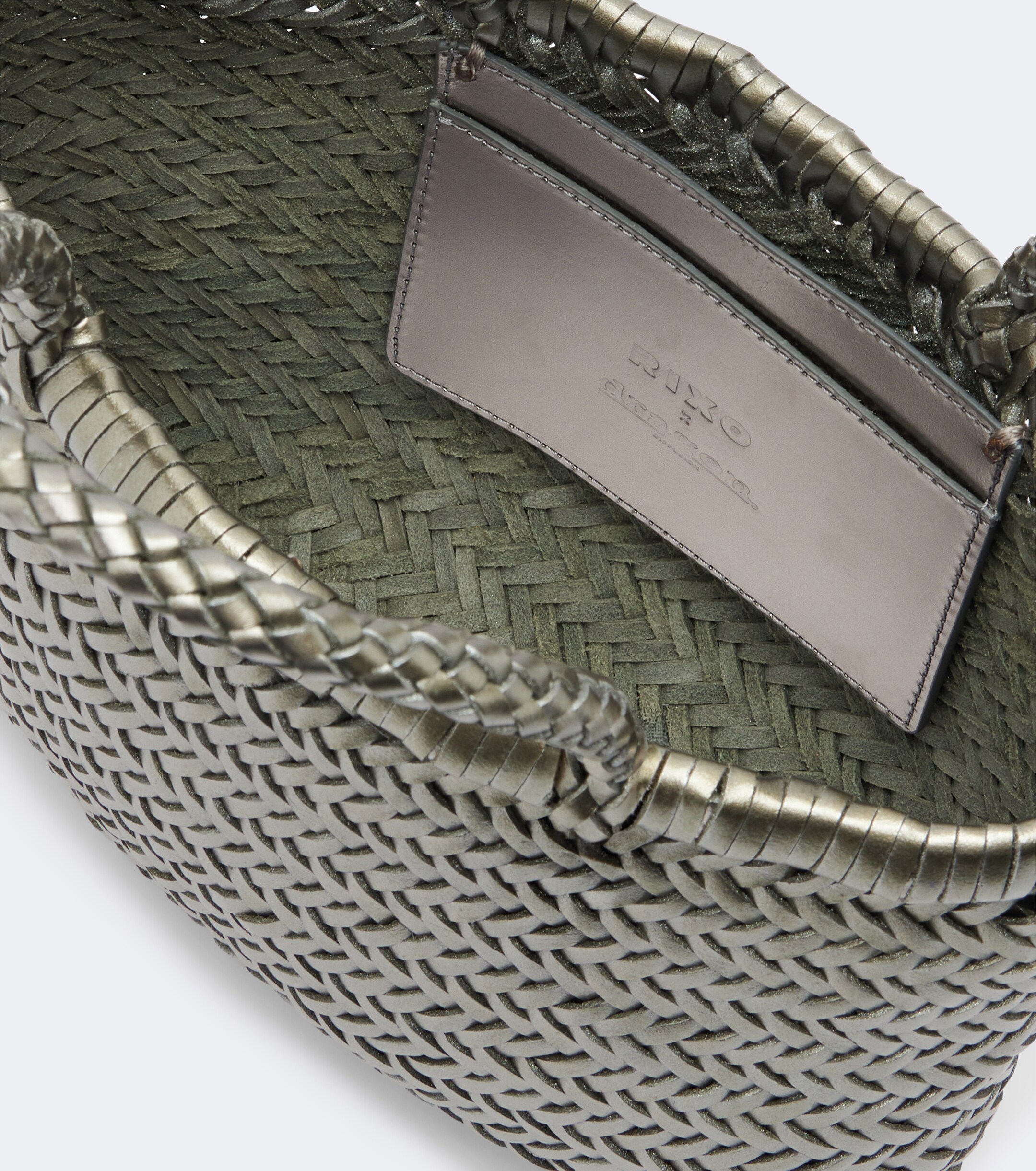 RIXO x Dragon Diffusion Lysia leather top-handle bag