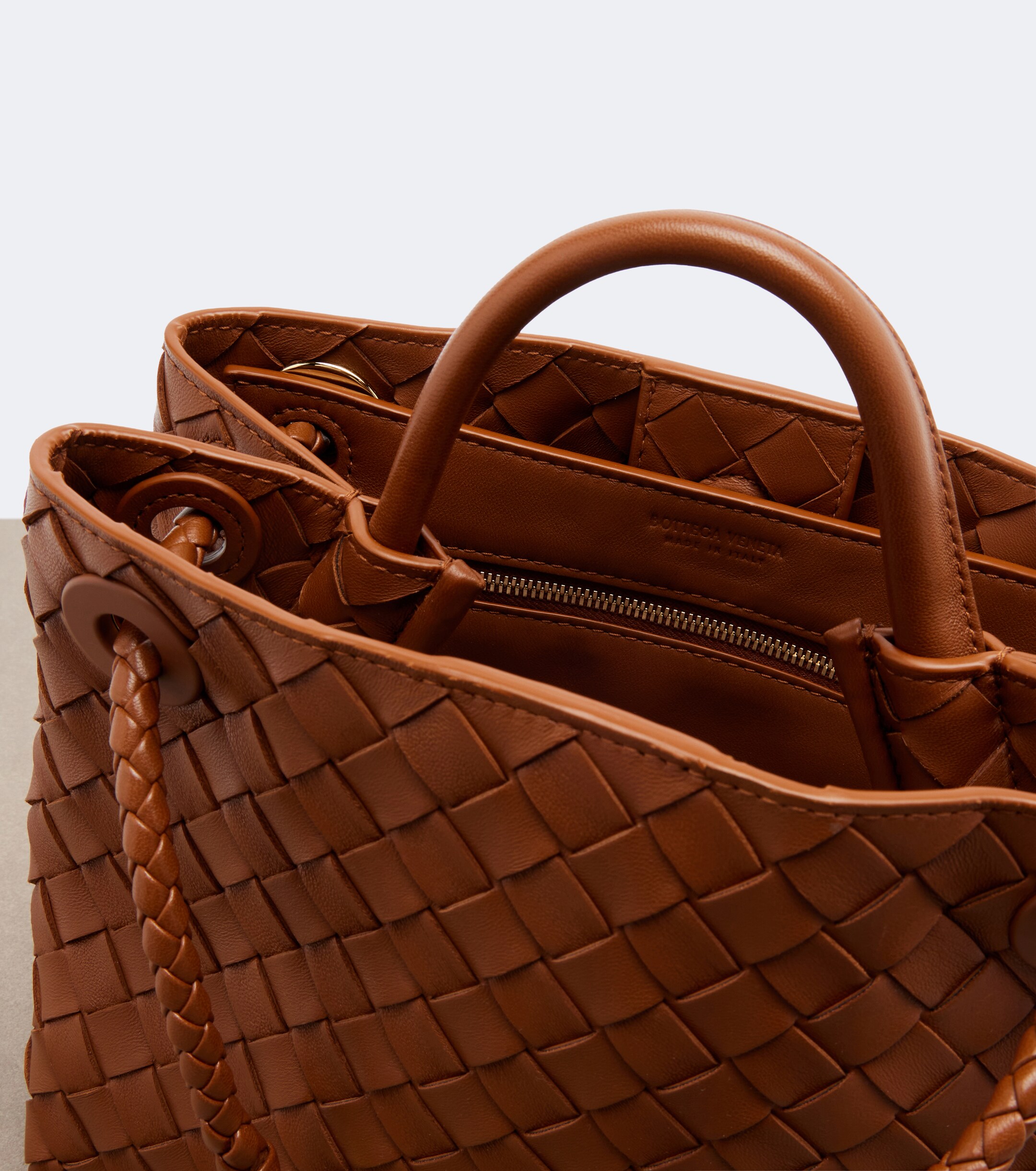 Bottega Veneta Andiamo Small leather top-handle bag