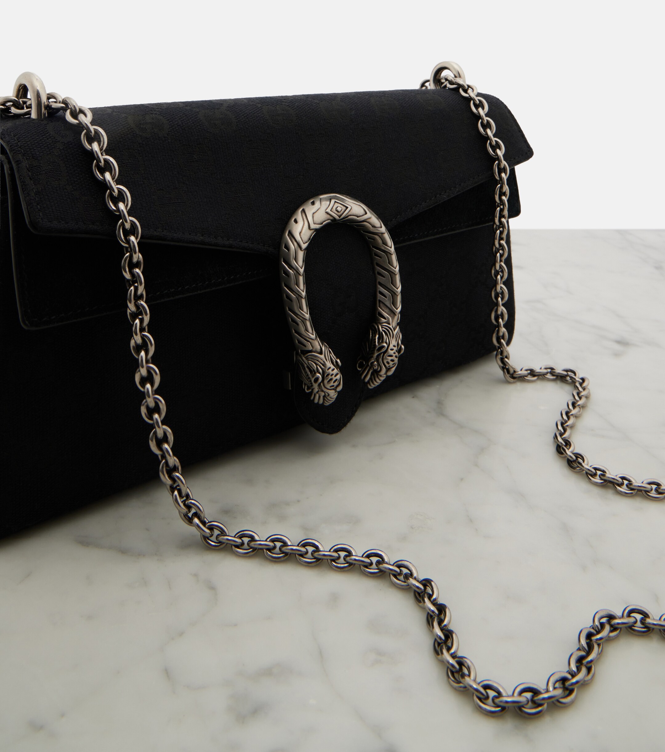 Gucci Dionysus Small GG canvas shoulder bag