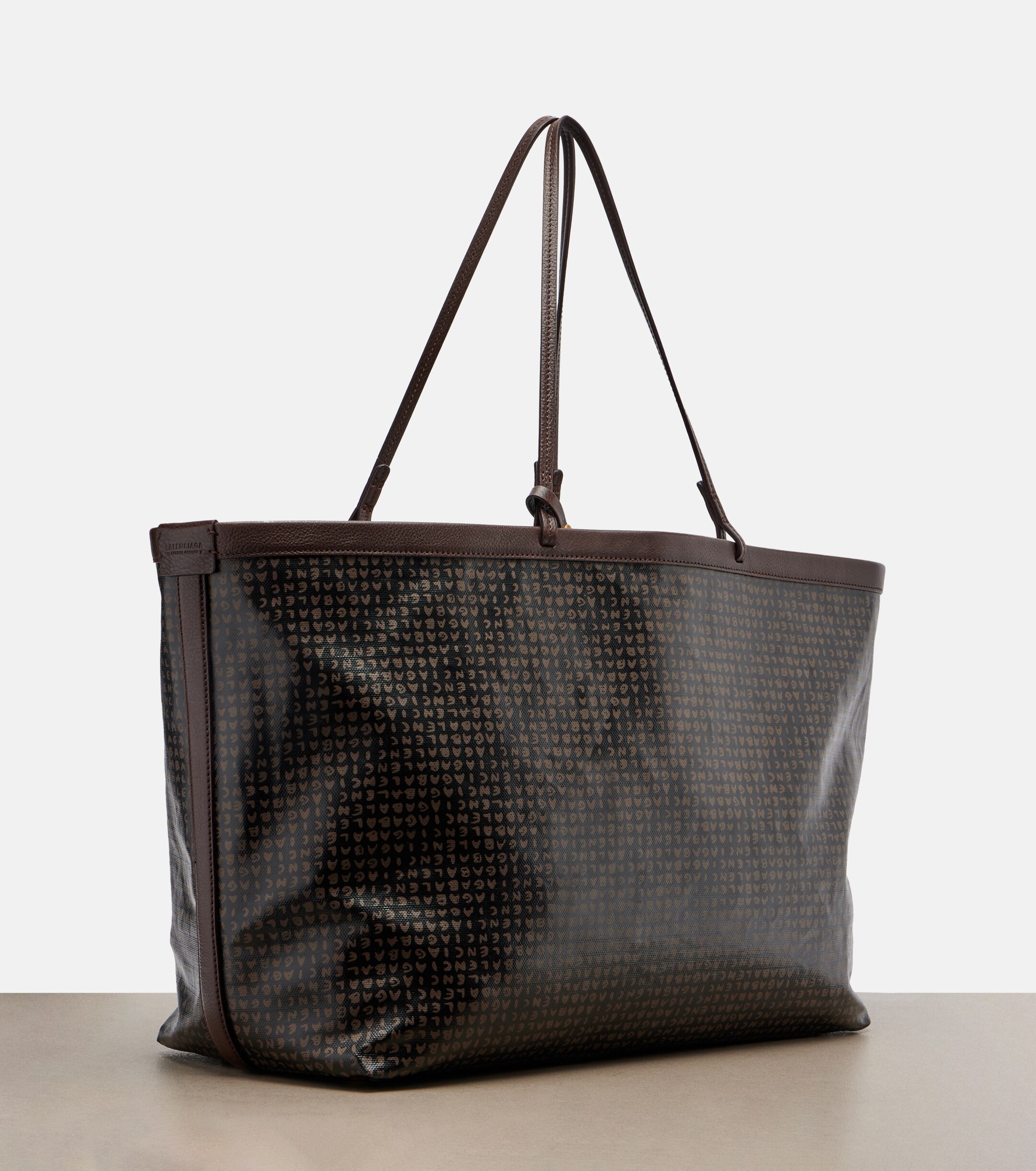 Balenciaga Select Large leather tote bag