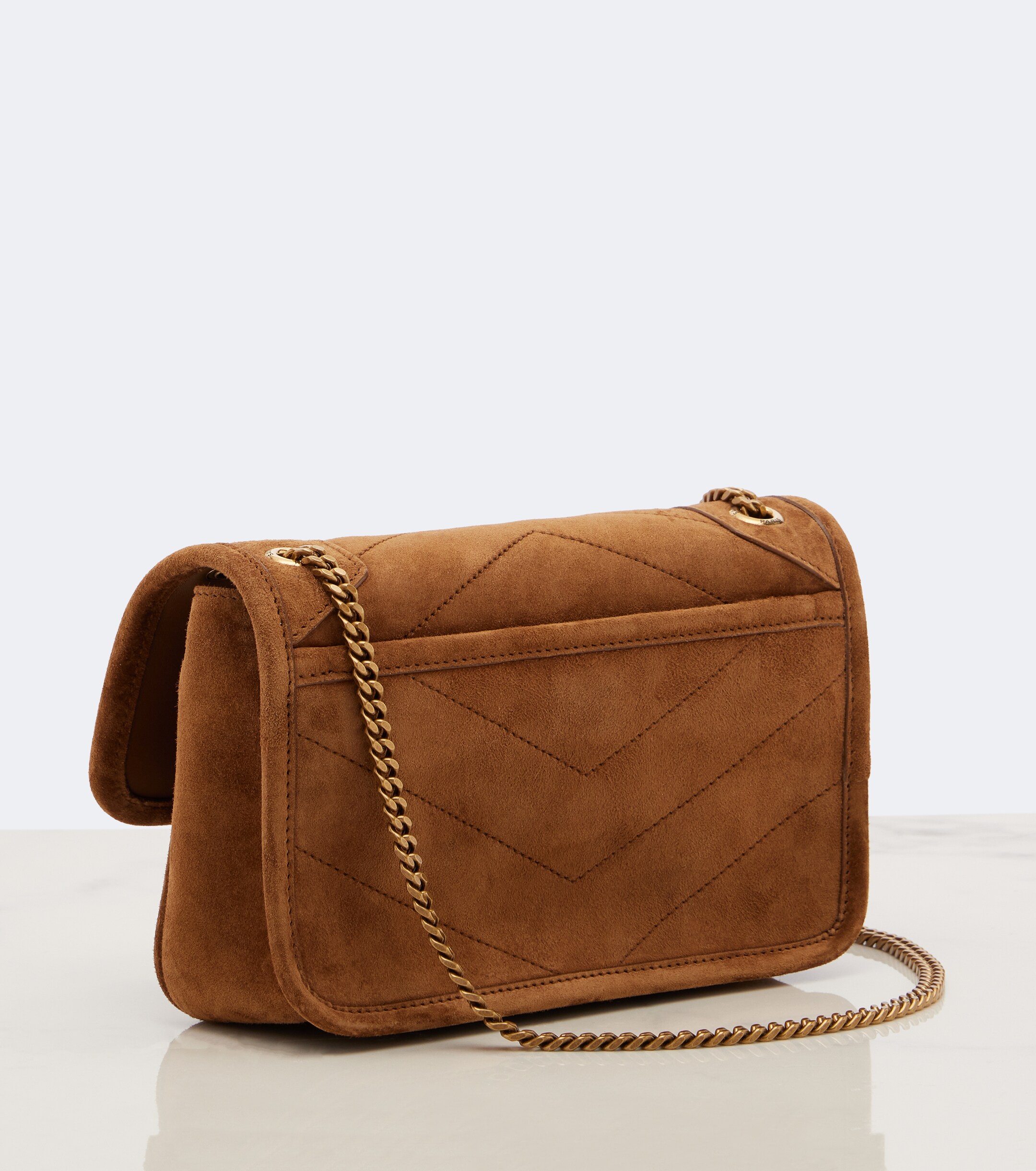 Saint Laurent Niki Mini suede shoulder bag