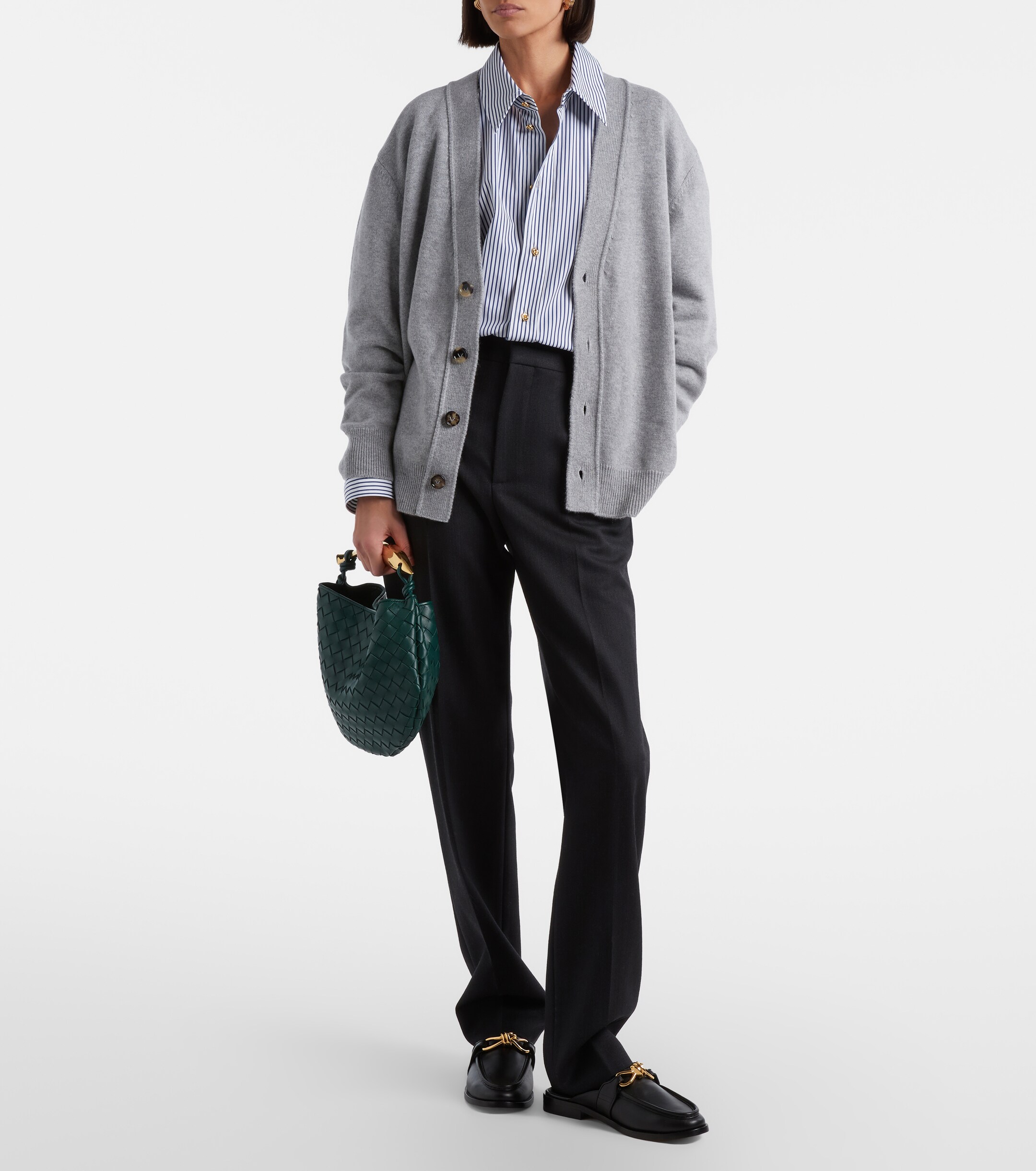 Bottega Veneta Sardine Intrecciato leather shoulder bag