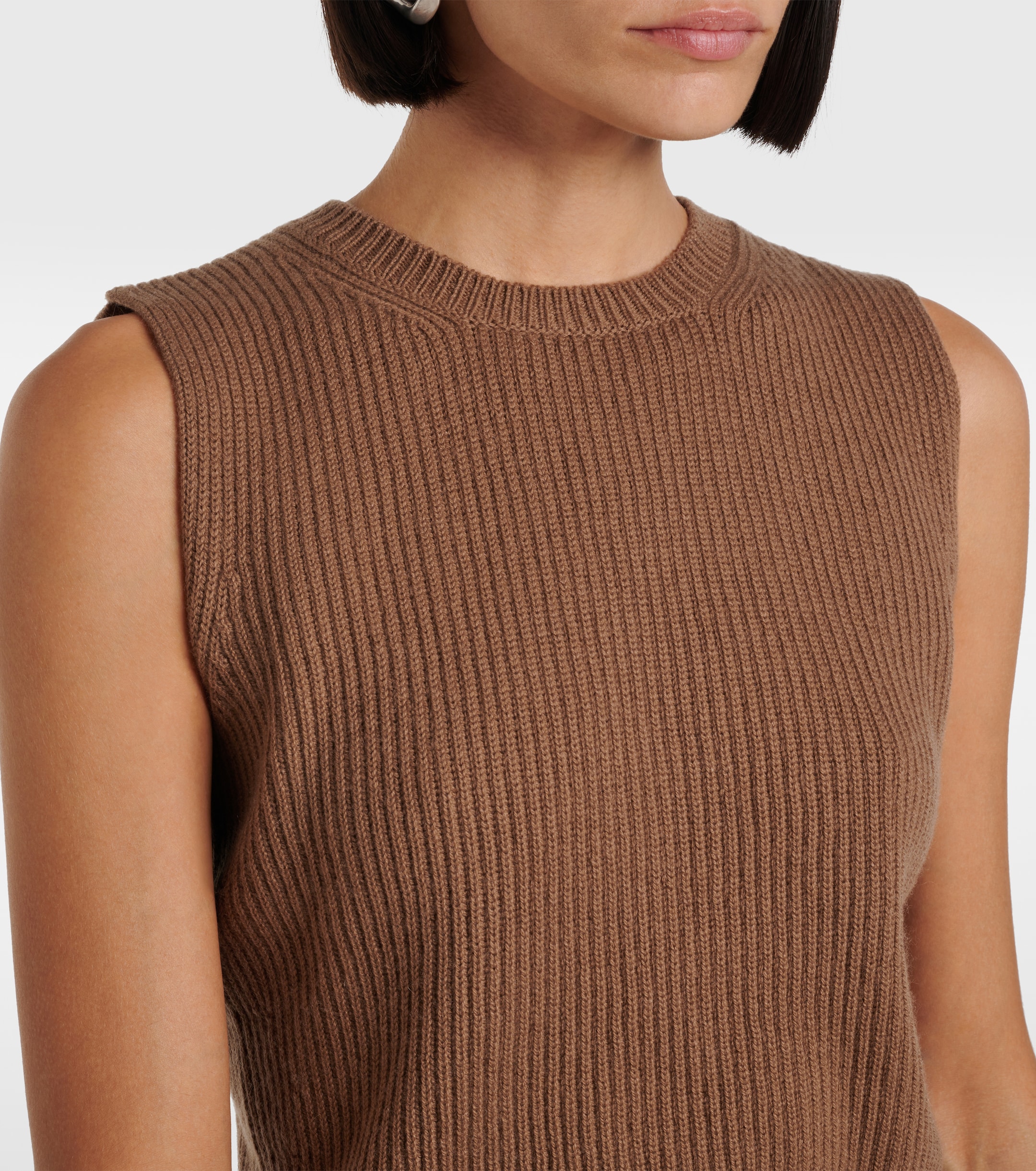 S Max Mara Wool sweater vest