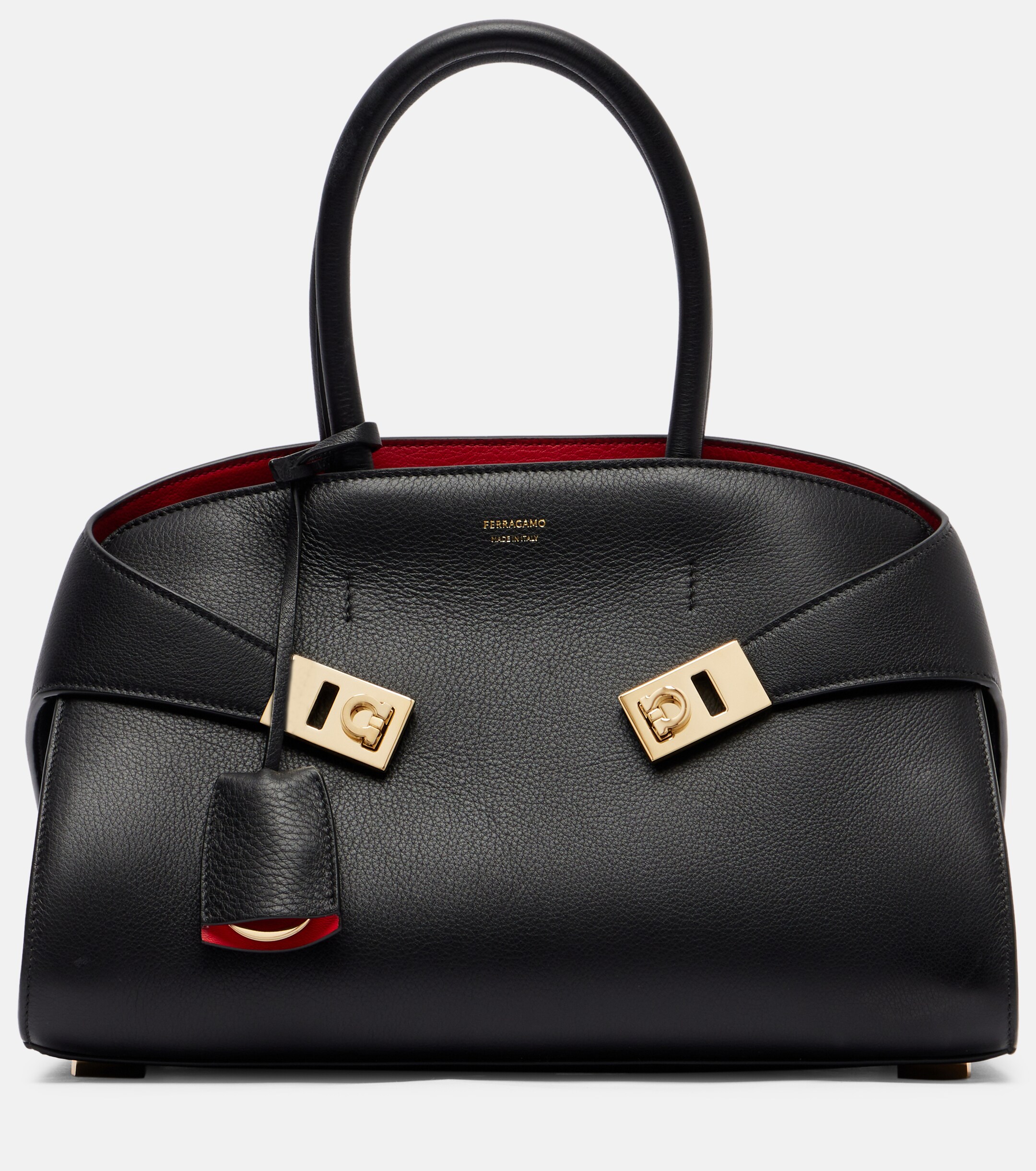Ferragamo Hug leather tote bag