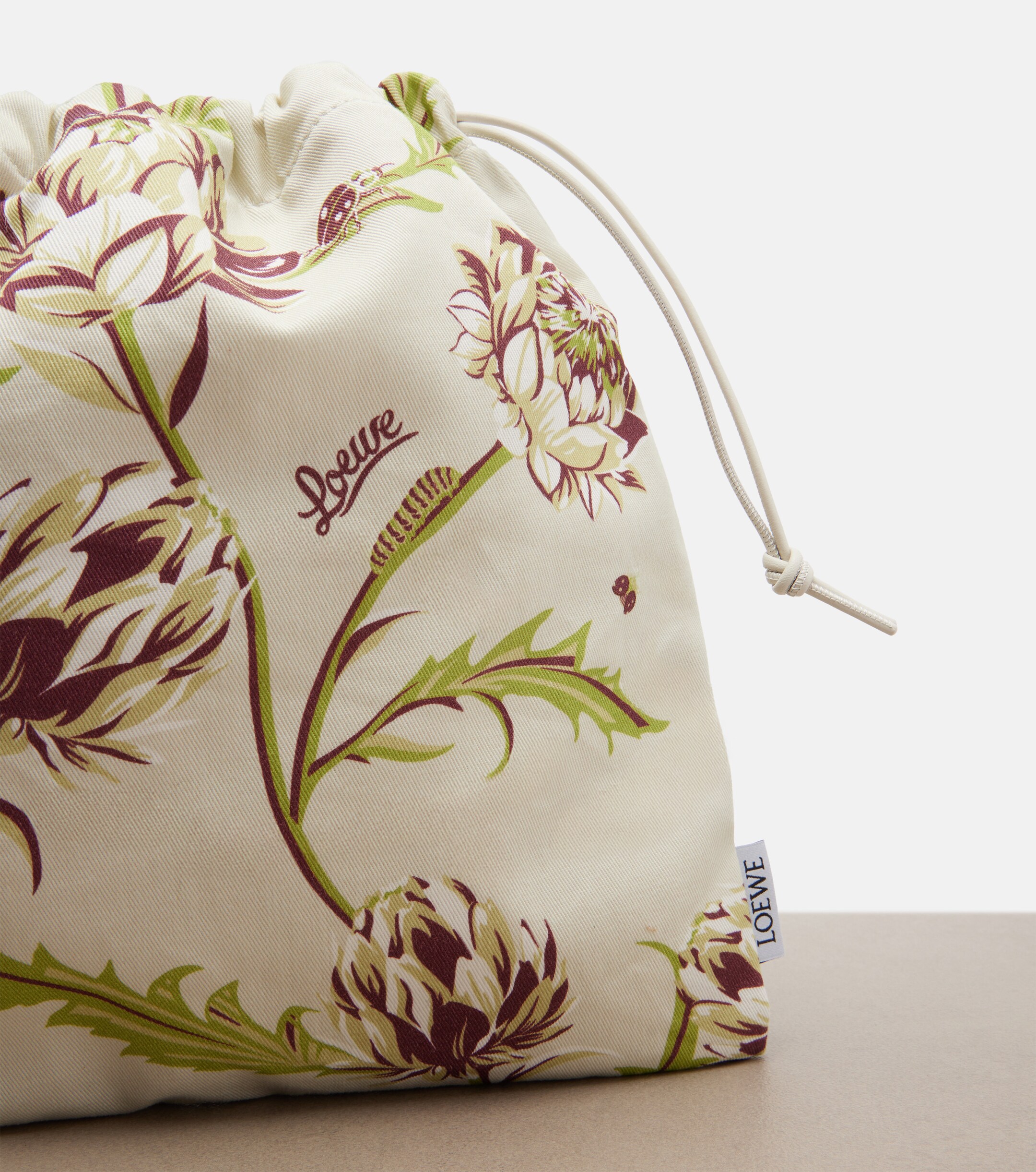 Loewe Paula's Ibiza printed canvas pouch
