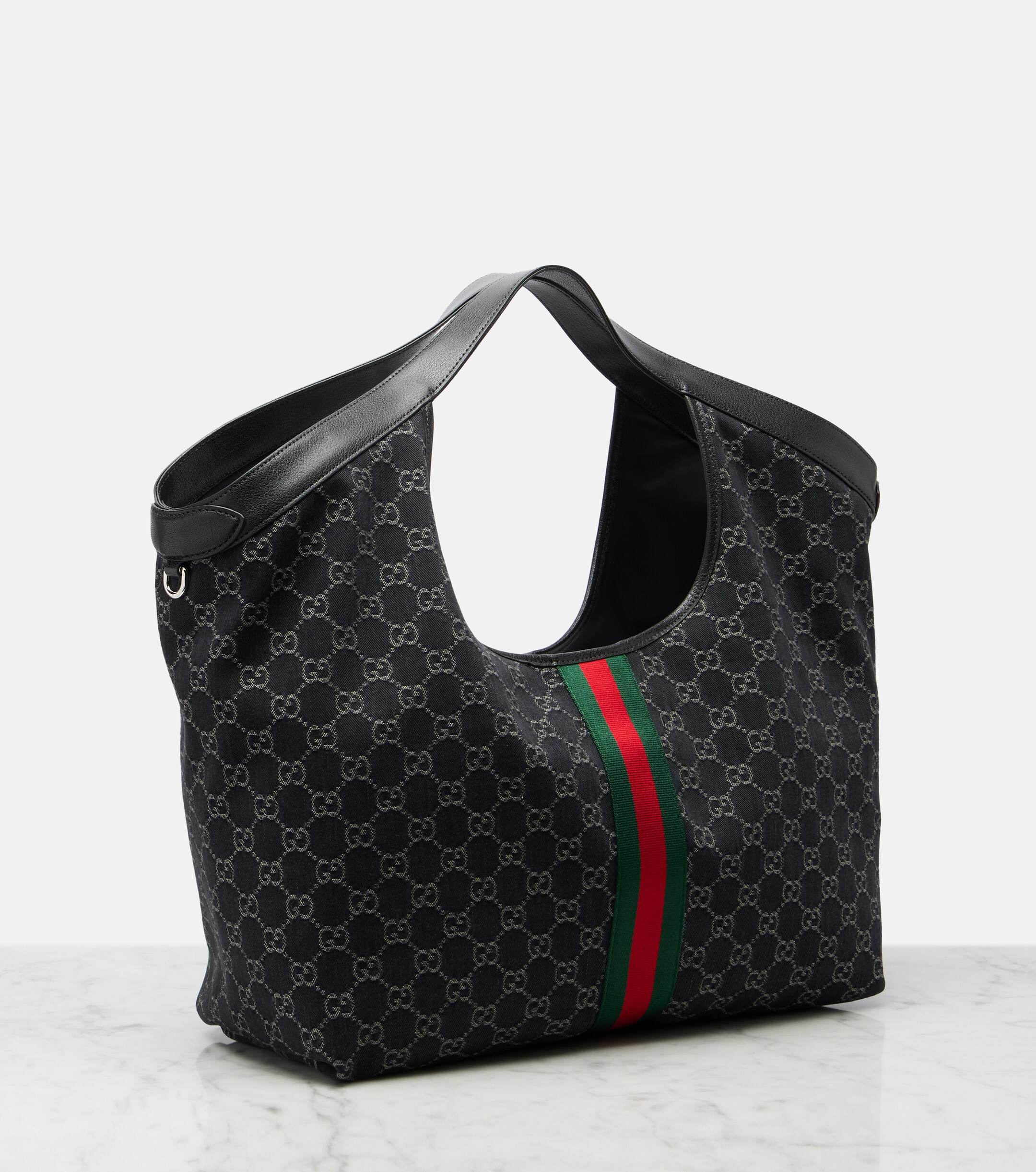 Gucci Gucci Giglio Large GG Canvas tote bag