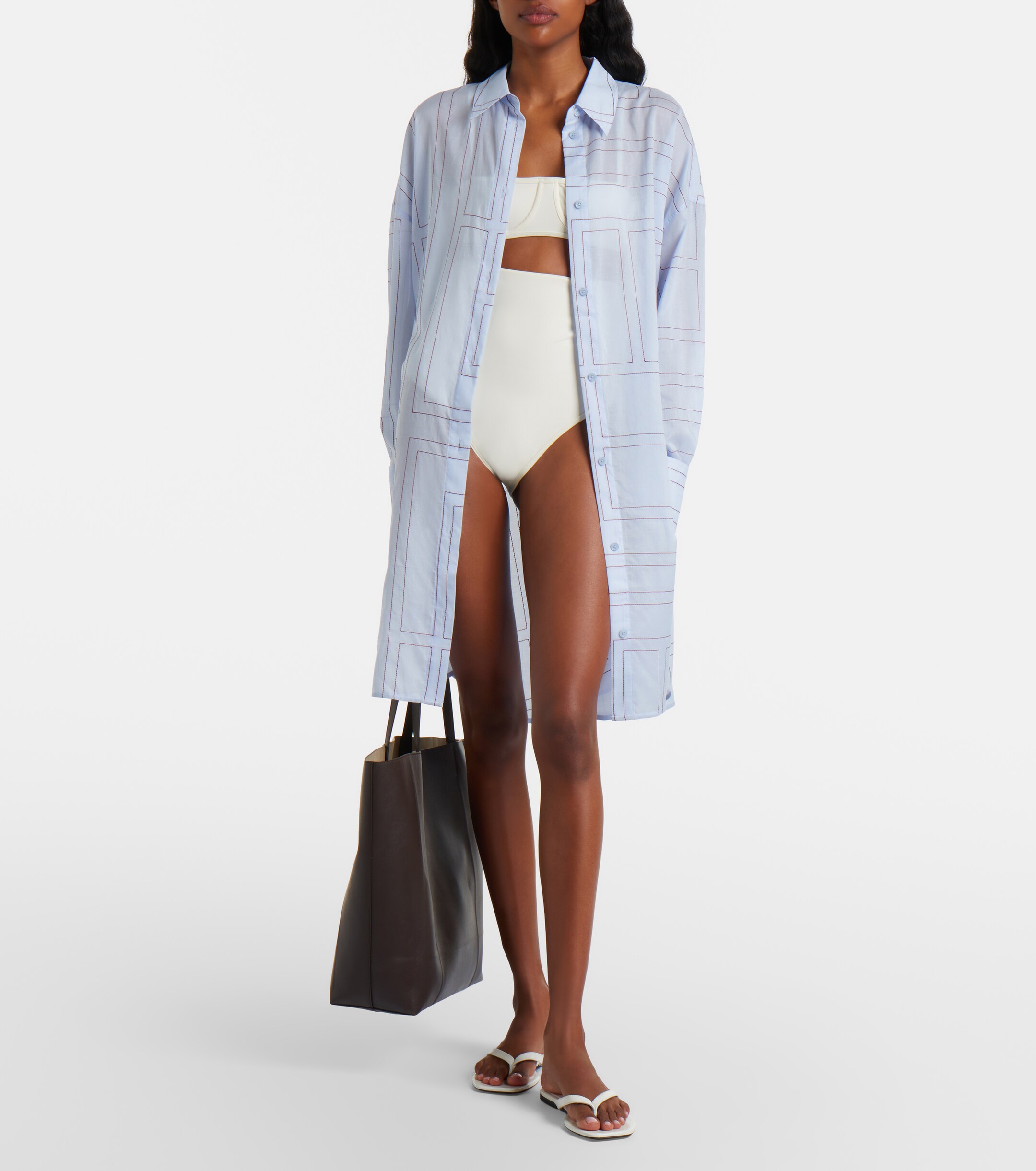 TOTEME Toteme Leather thong sandals