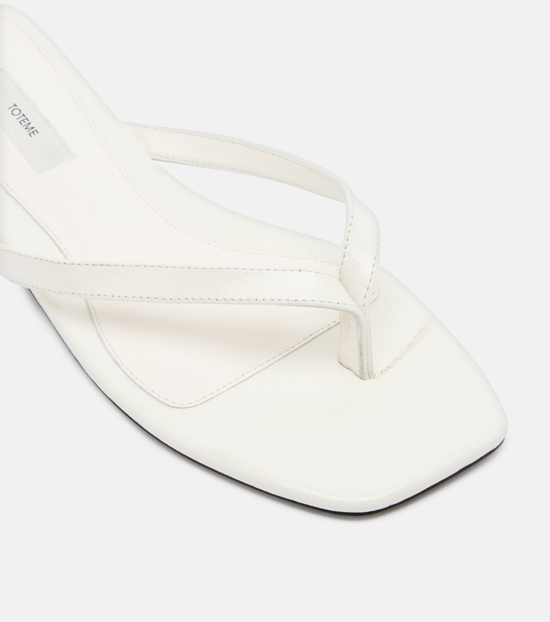 TOTEME Toteme Leather thong sandals